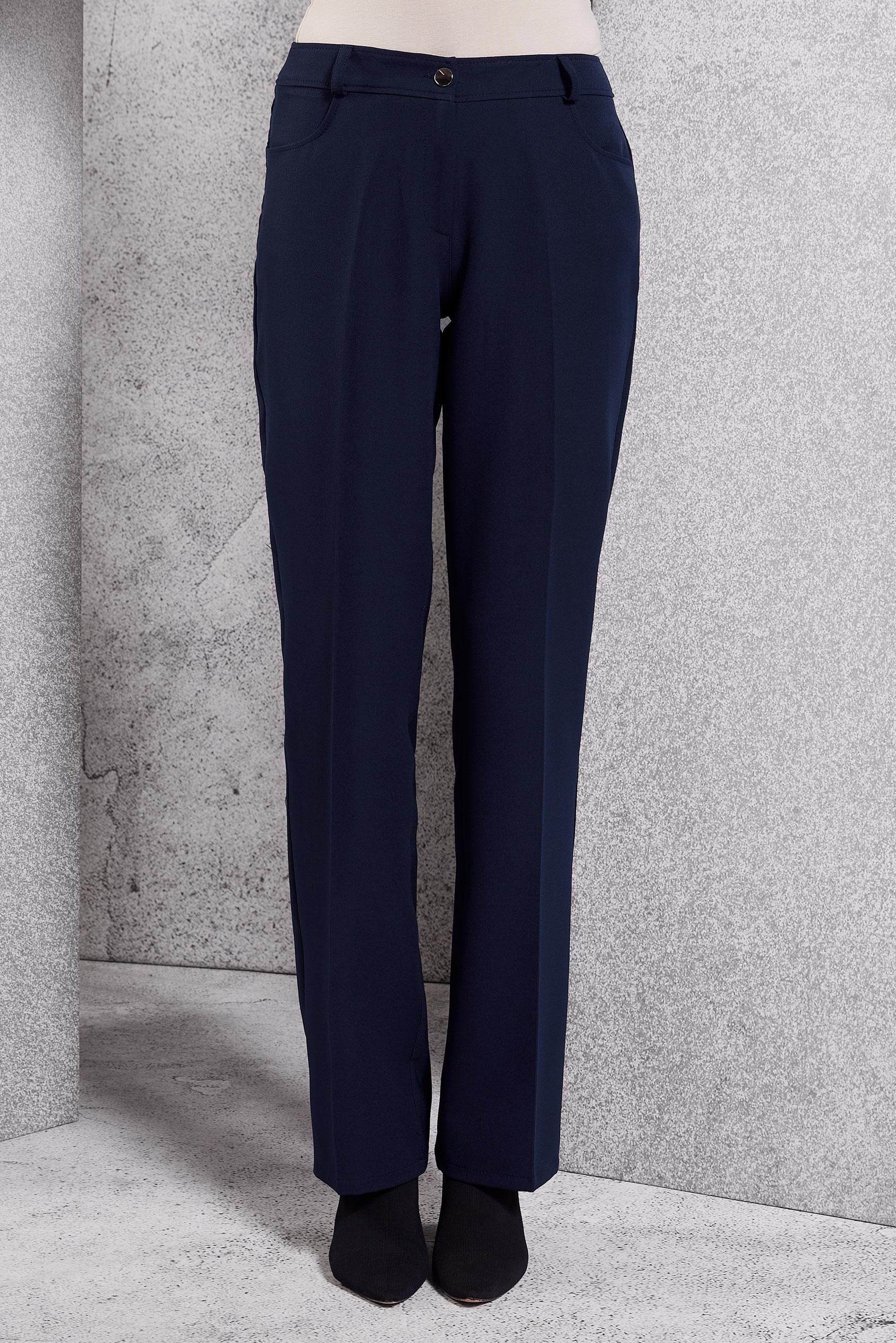 Vêtements hijab BLEU MARINE PANTALON TAILLE HAUTE 70786
