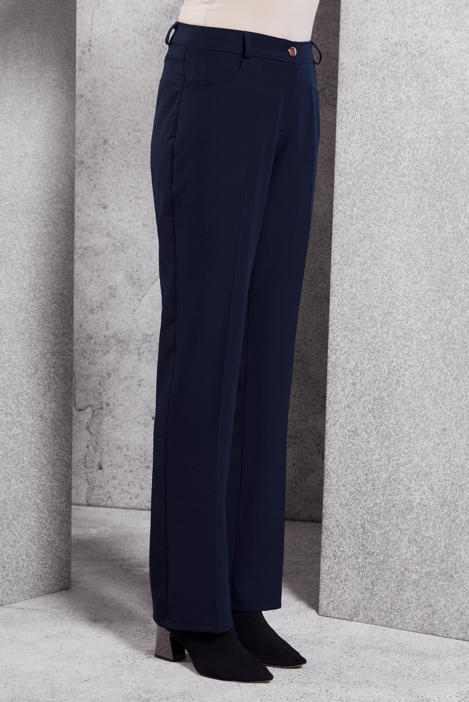 Vêtements hijab BLEU MARINE PANTALON TAILLE HAUTE 70786