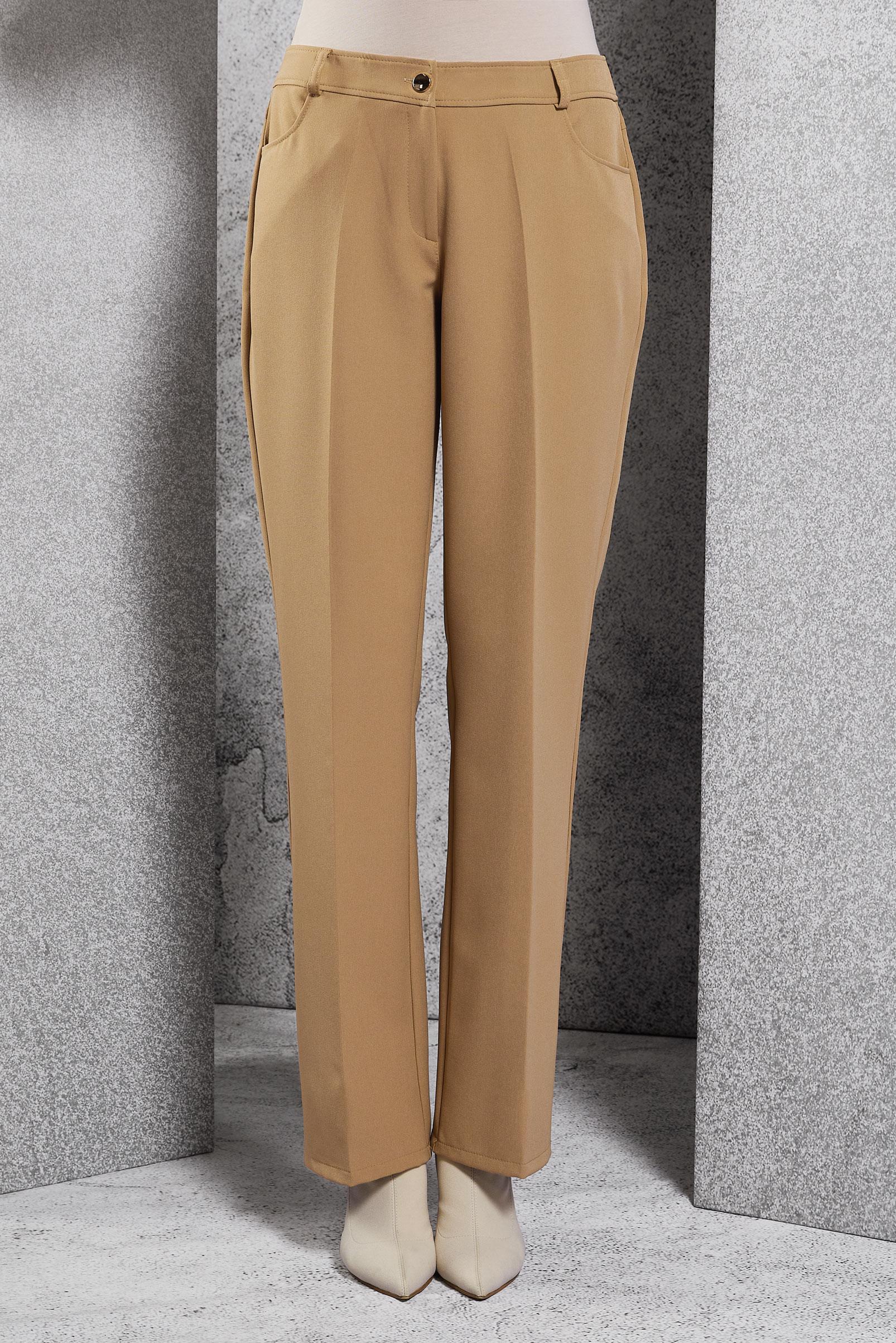 Vêtements hijab BRUN PANTALON TAILLE HAUTE 70786