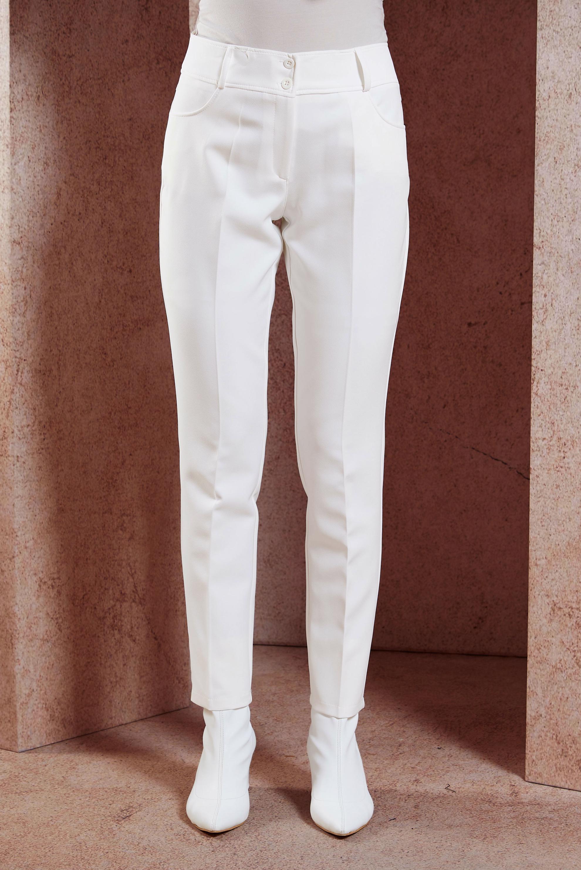 Vêtements hijab BLANC PANTALON À JAMBE SKINNY 70787