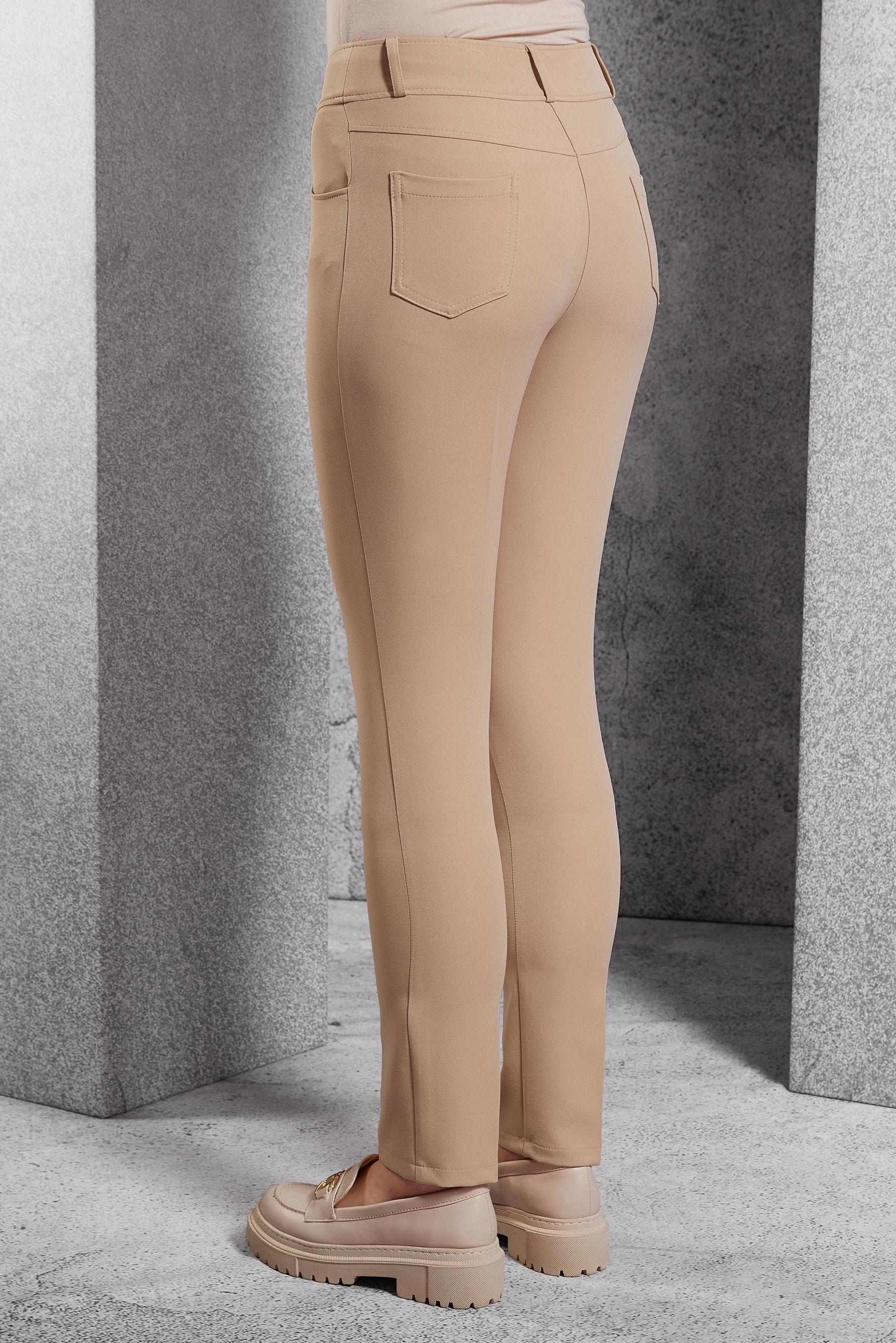 Vêtements hijab BEIGE PANTALON À JAMBE SKINNY 70787