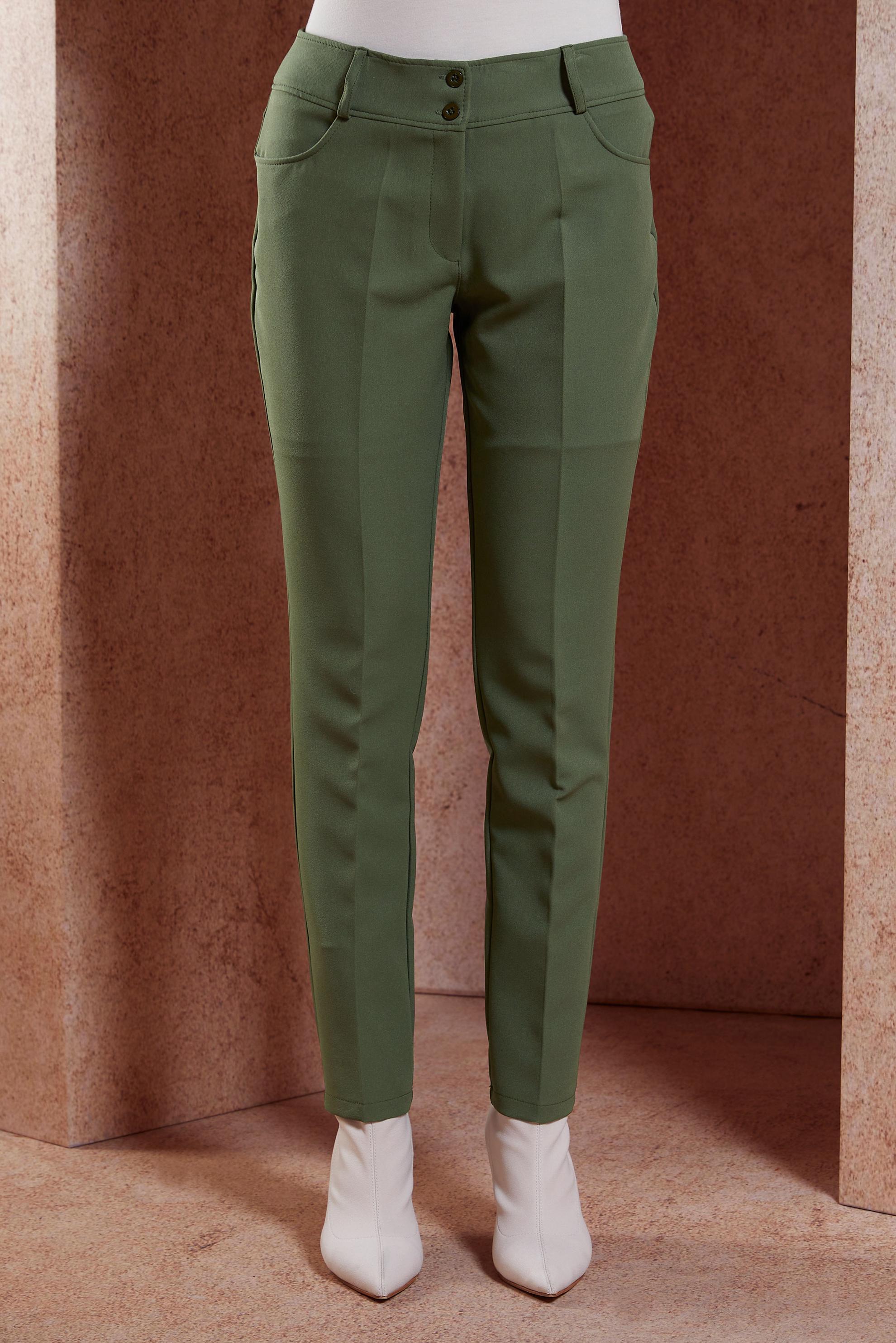 Vêtements hijab KAKI PANTALON À JAMBE SKINNY 70787