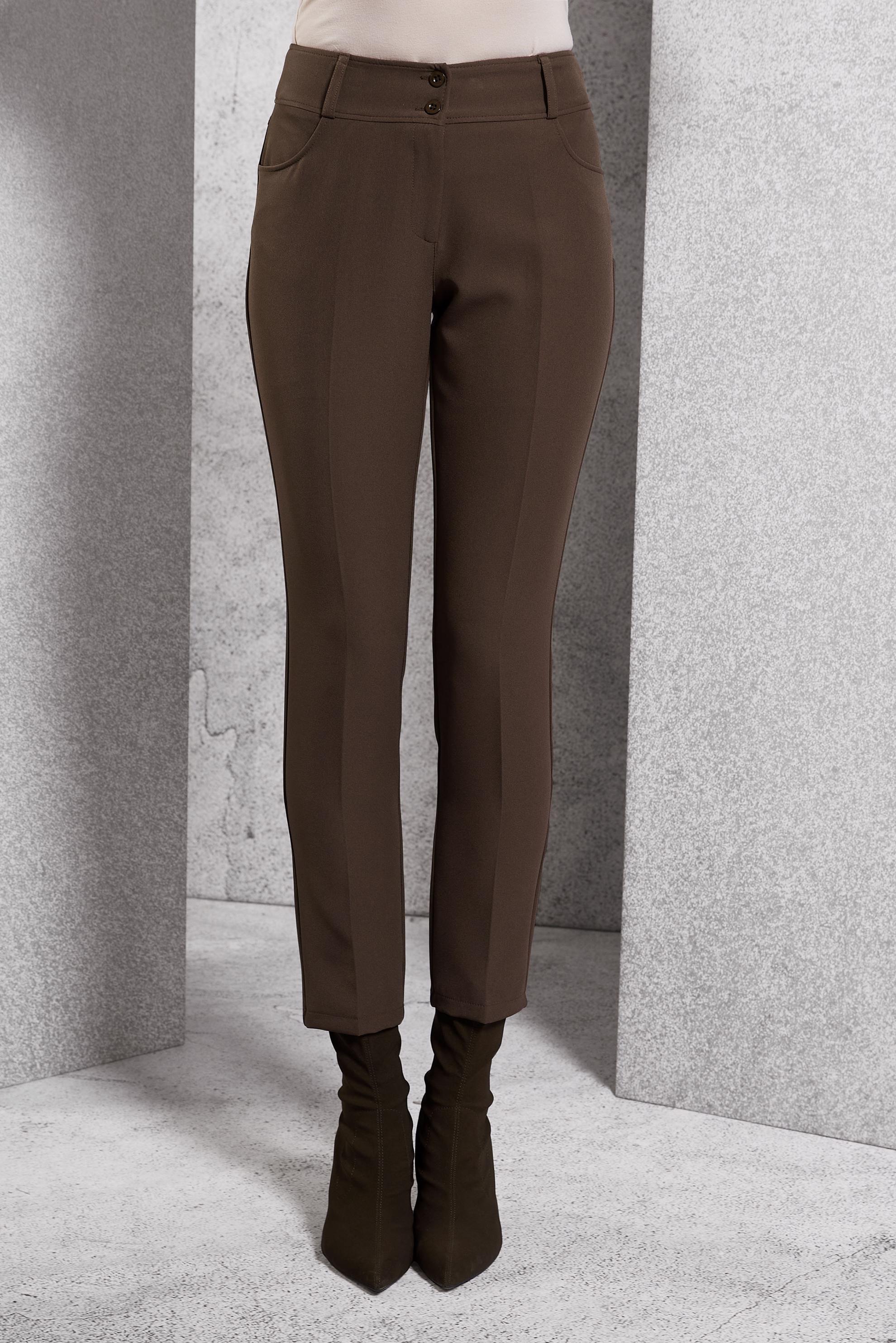 Vêtements hijab BRUN PANTALON À JAMBE SKINNY 70787