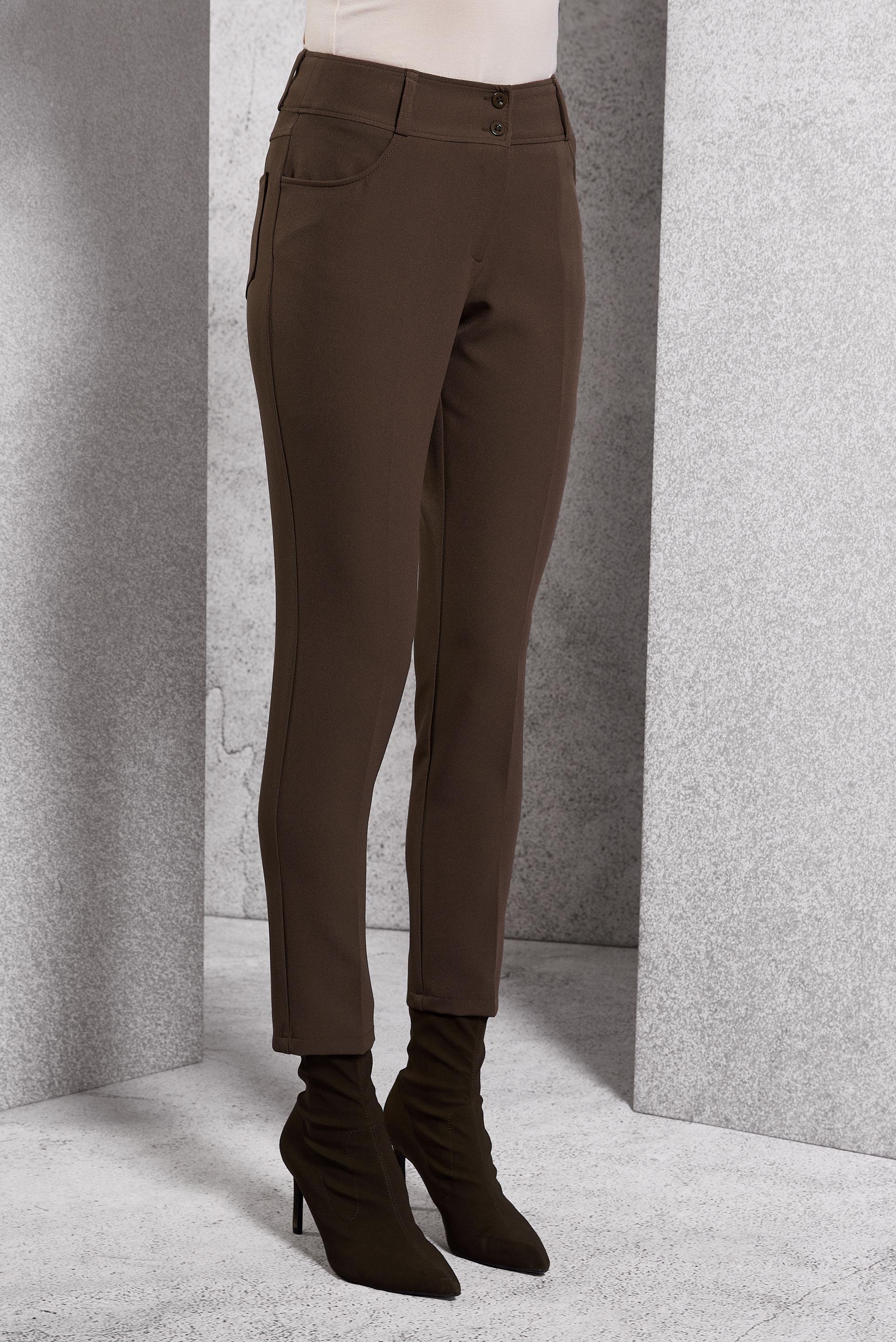 Vêtements hijab BRUN PANTALON À JAMBE SKINNY 70787