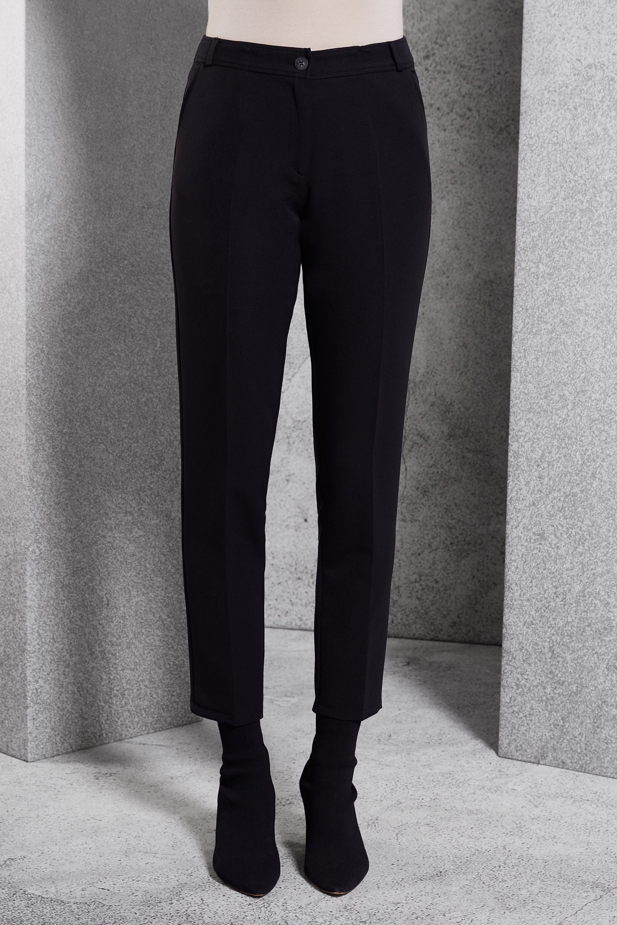 Tesettür giyim SİYAH DAR PAÇA PANTOLON 70788