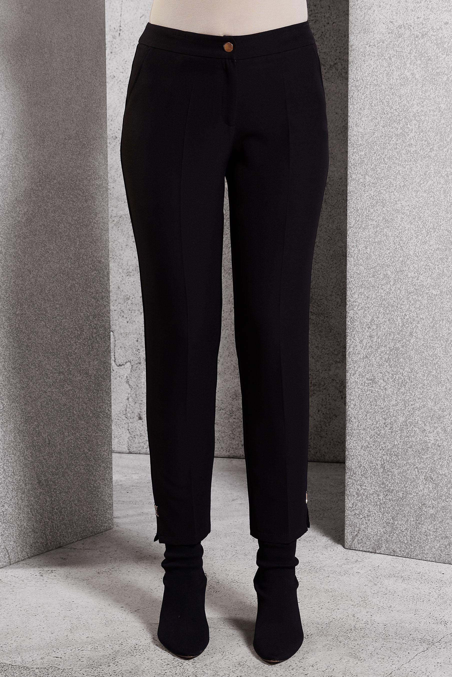 Tesettür giyim SİYAH DAR PAÇA PANTOLON 70789