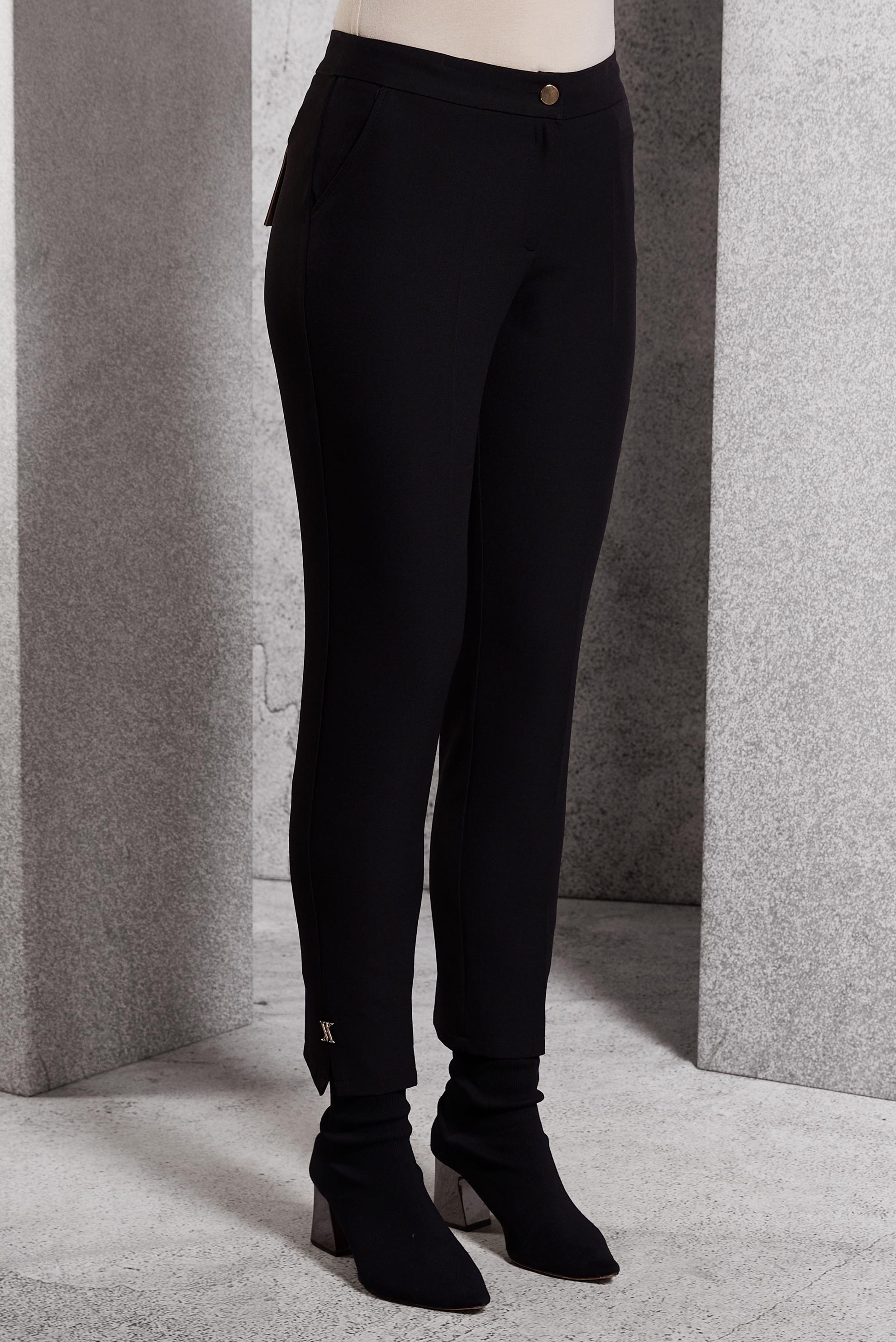 Tesettür giyim SİYAH DAR PAÇA PANTOLON 70789