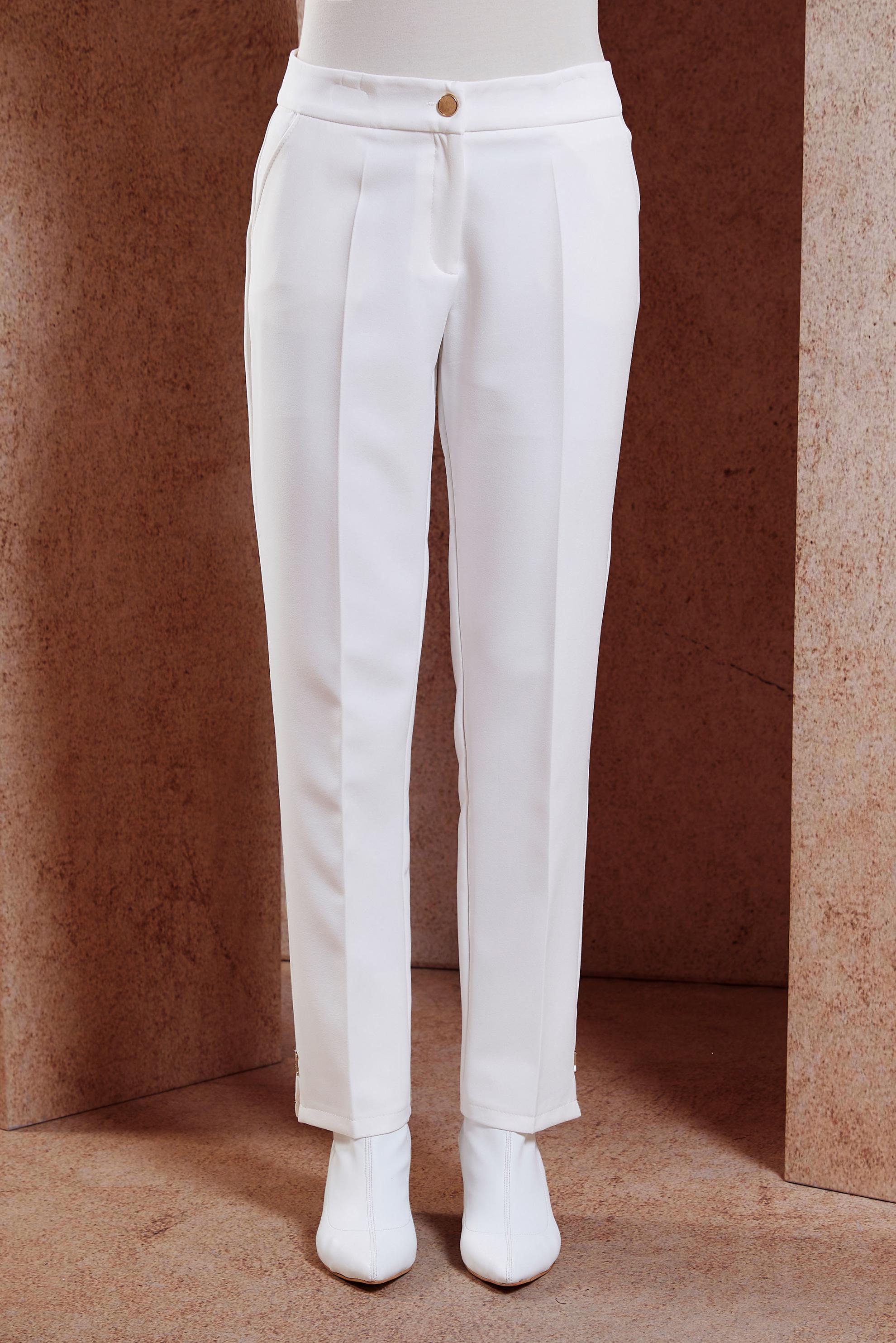 Vêtements hijab BLANC PANTALON À JAMBE SKINNY 70789