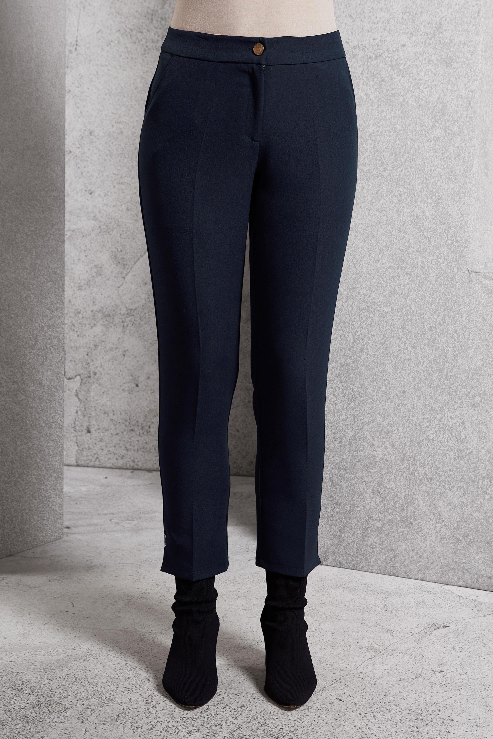 Tesettür giyim LACİVERT DAR PAÇA PANTOLON 70789