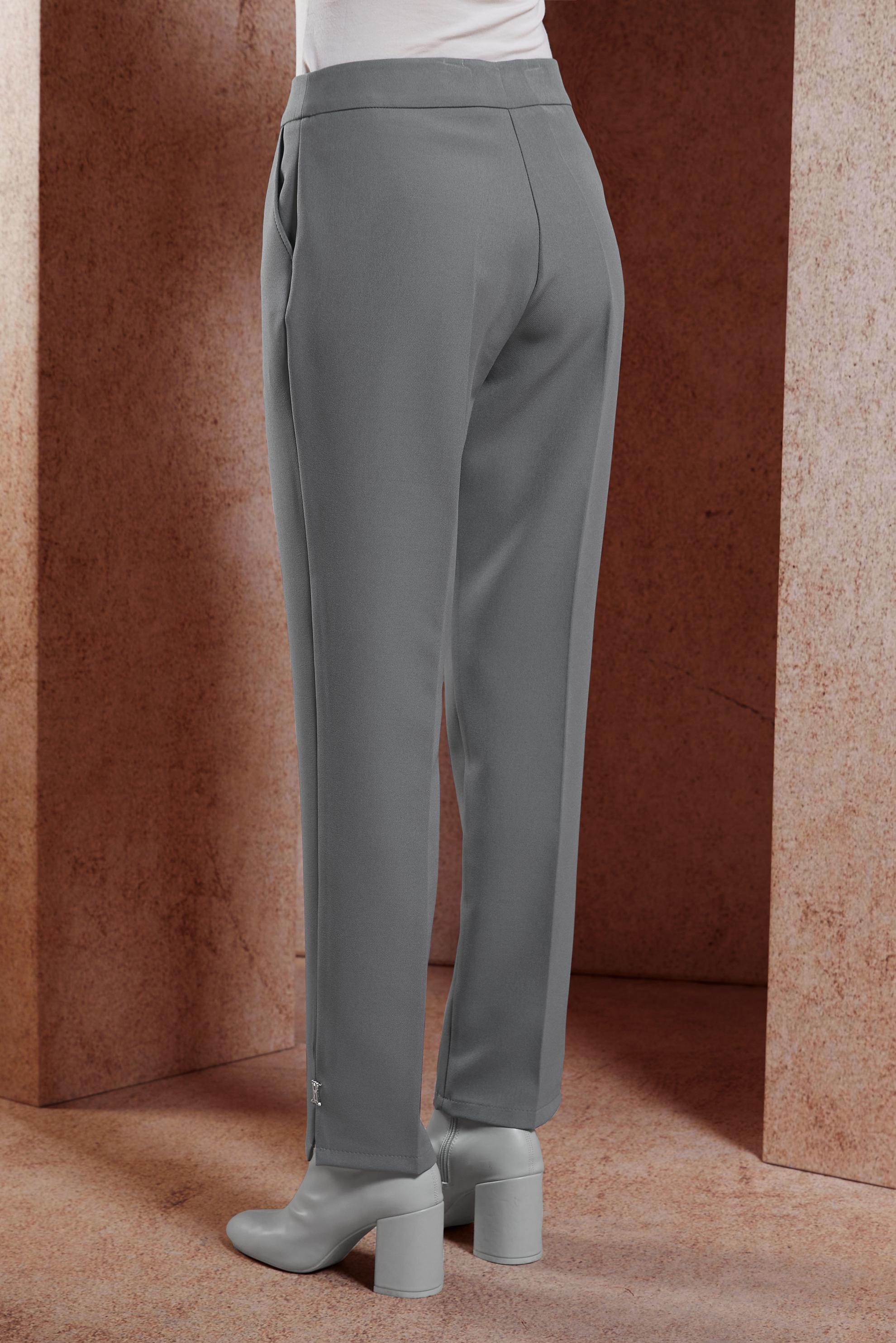 Vêtements hijab GRIS PANTALON À JAMBE SKINNY 70789