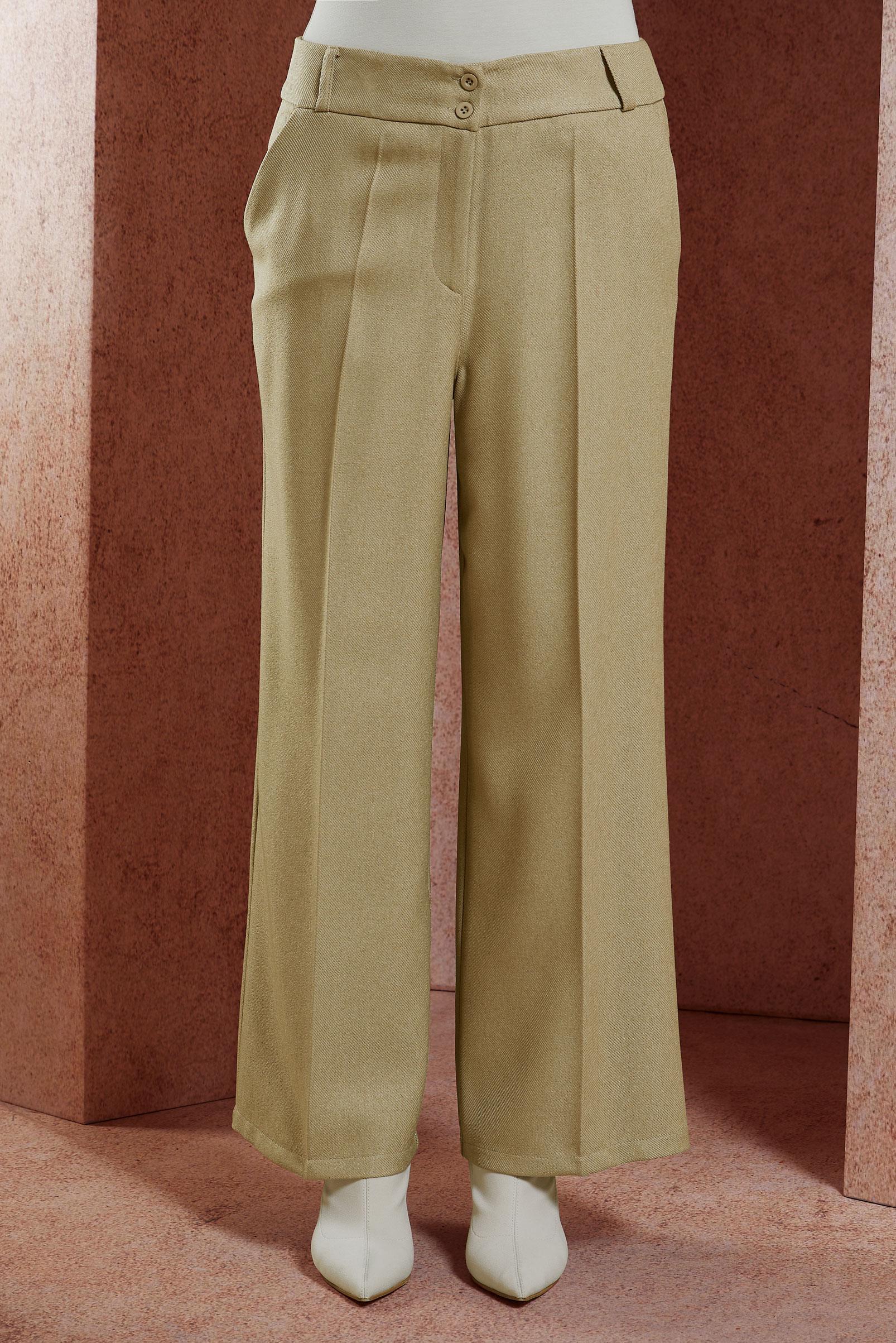 Vêtements hijab BEIGE PANTALON À JAMBES LARGES 70790