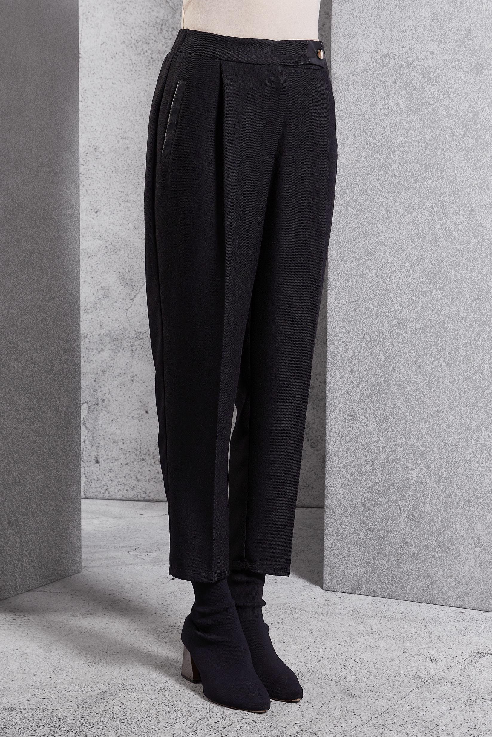 Vêtements hijab NOIR PANTALON COUPE CAROTTE 70792