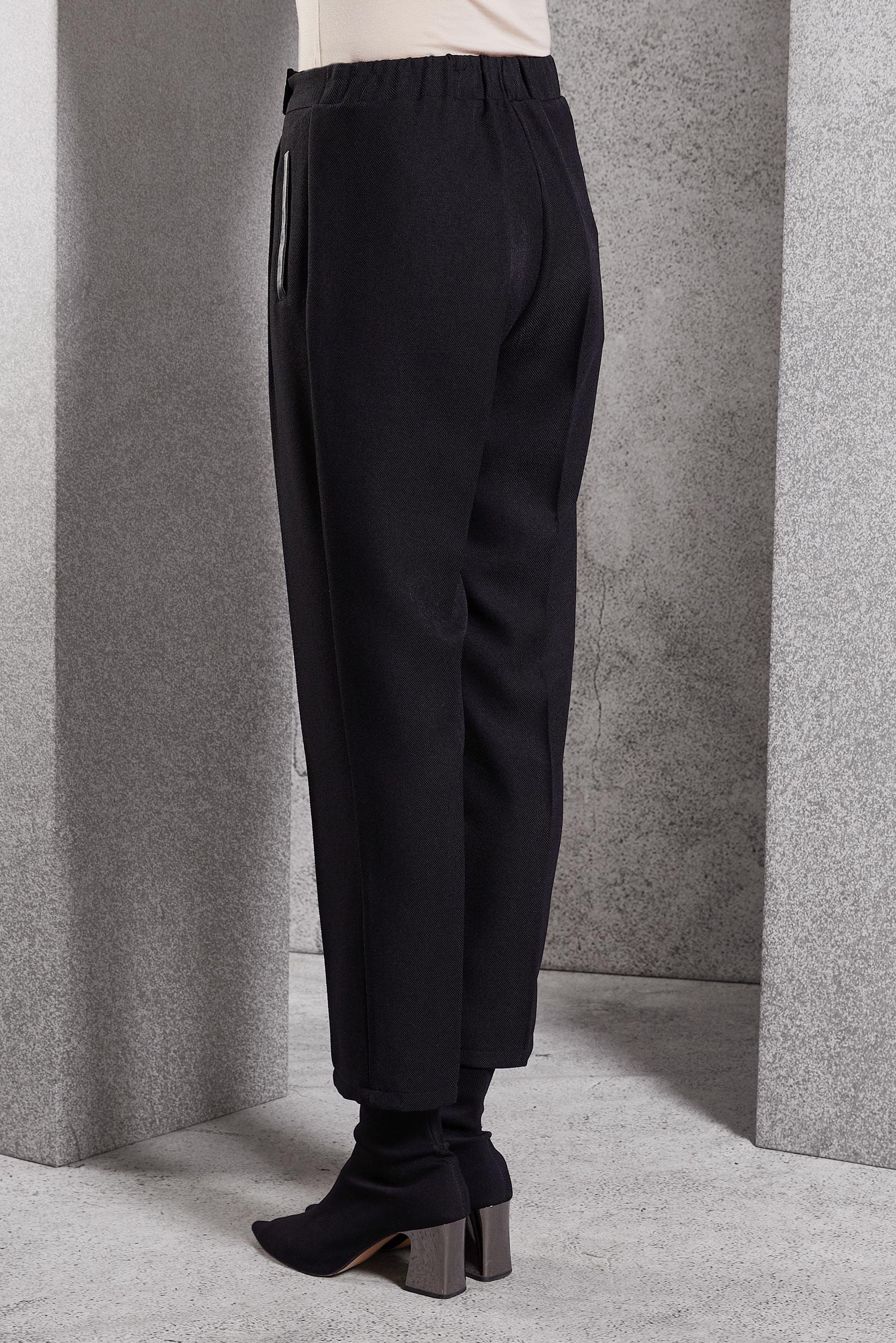 Vêtements hijab NOIR PANTALON COUPE CAROTTE 70792