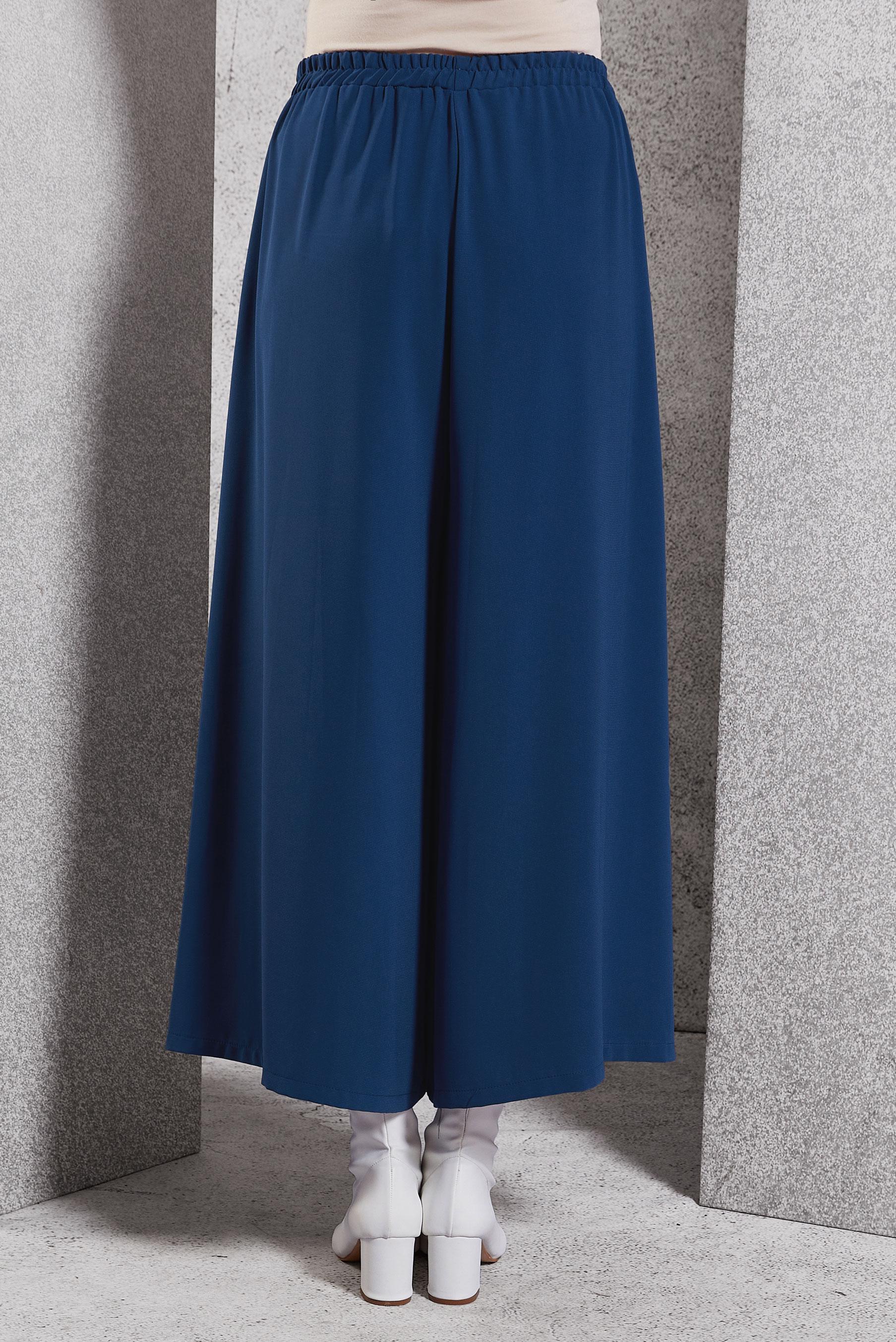 Vêtements hijab BLEU MARINE PANTALON À TAILLE ÉLASTIQUE 70795