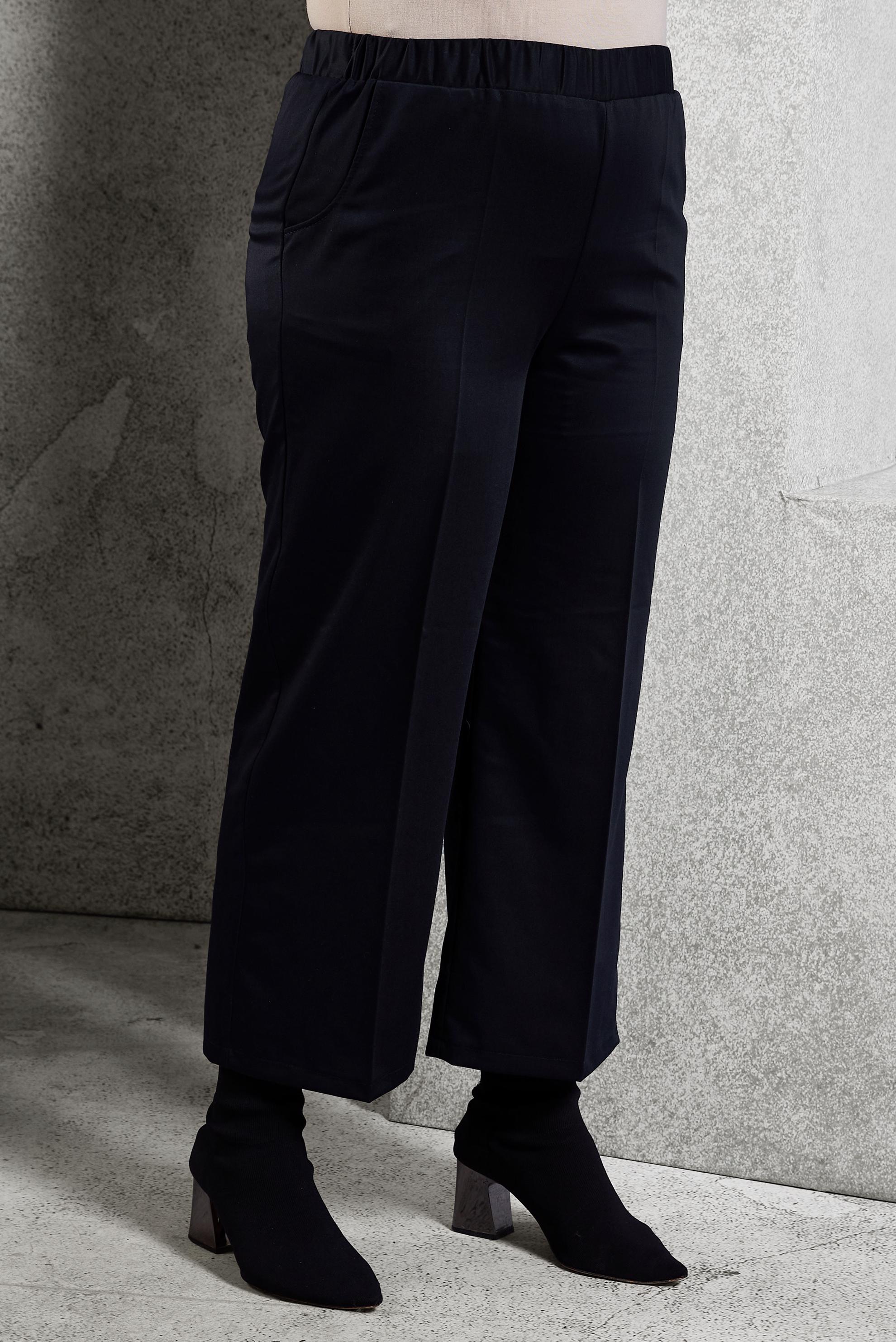 Vêtements hijab BLEU MARINE PANTALON À TAILLE ÉLASTIQUE 70800