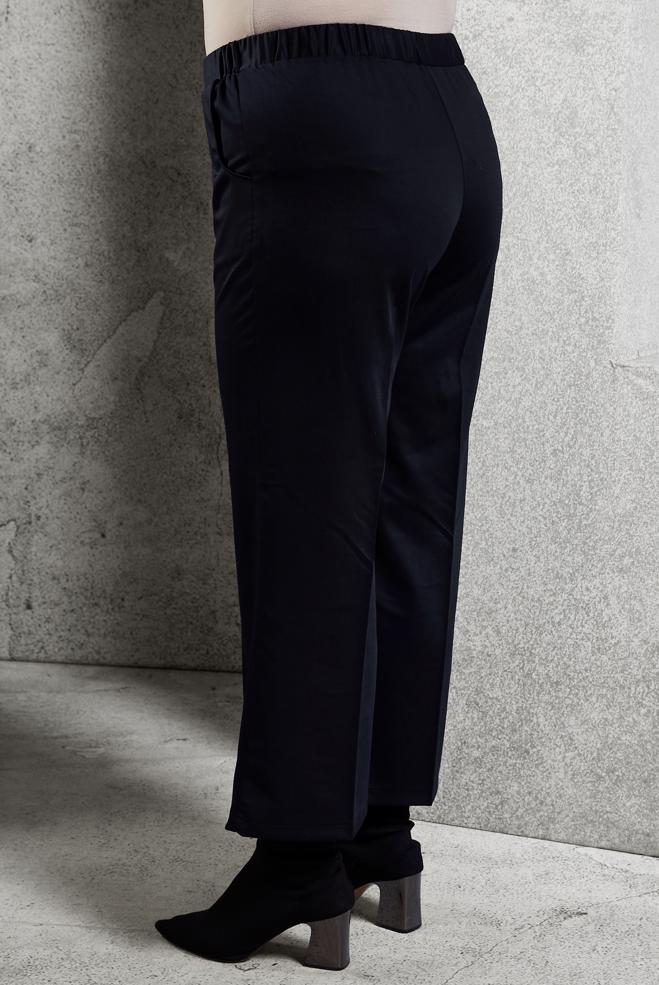 Vêtements hijab BLEU MARINE PANTALON À TAILLE ÉLASTIQUE 70800 - ALVİNA