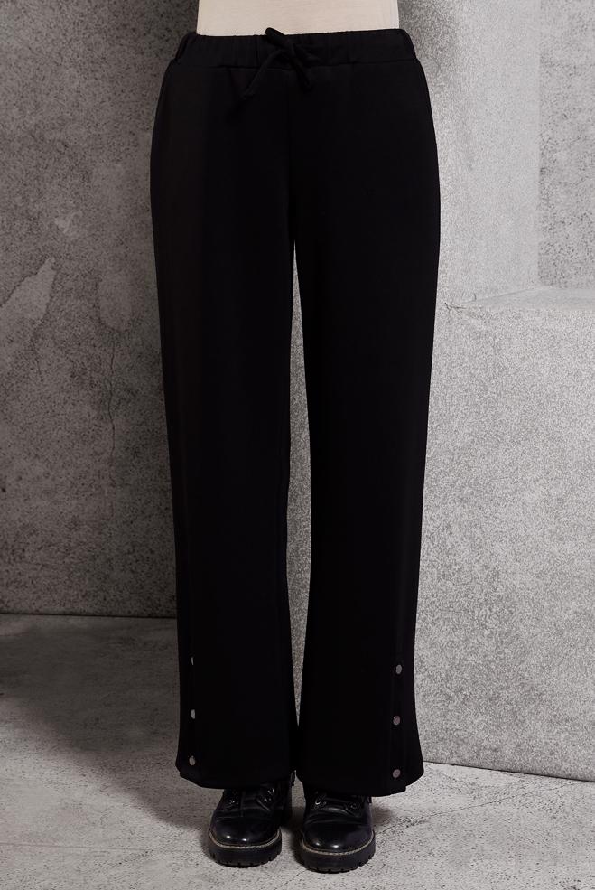 Vêtements hijab  PANTALON À JAMBES LARGES 70802 - ALVİNA