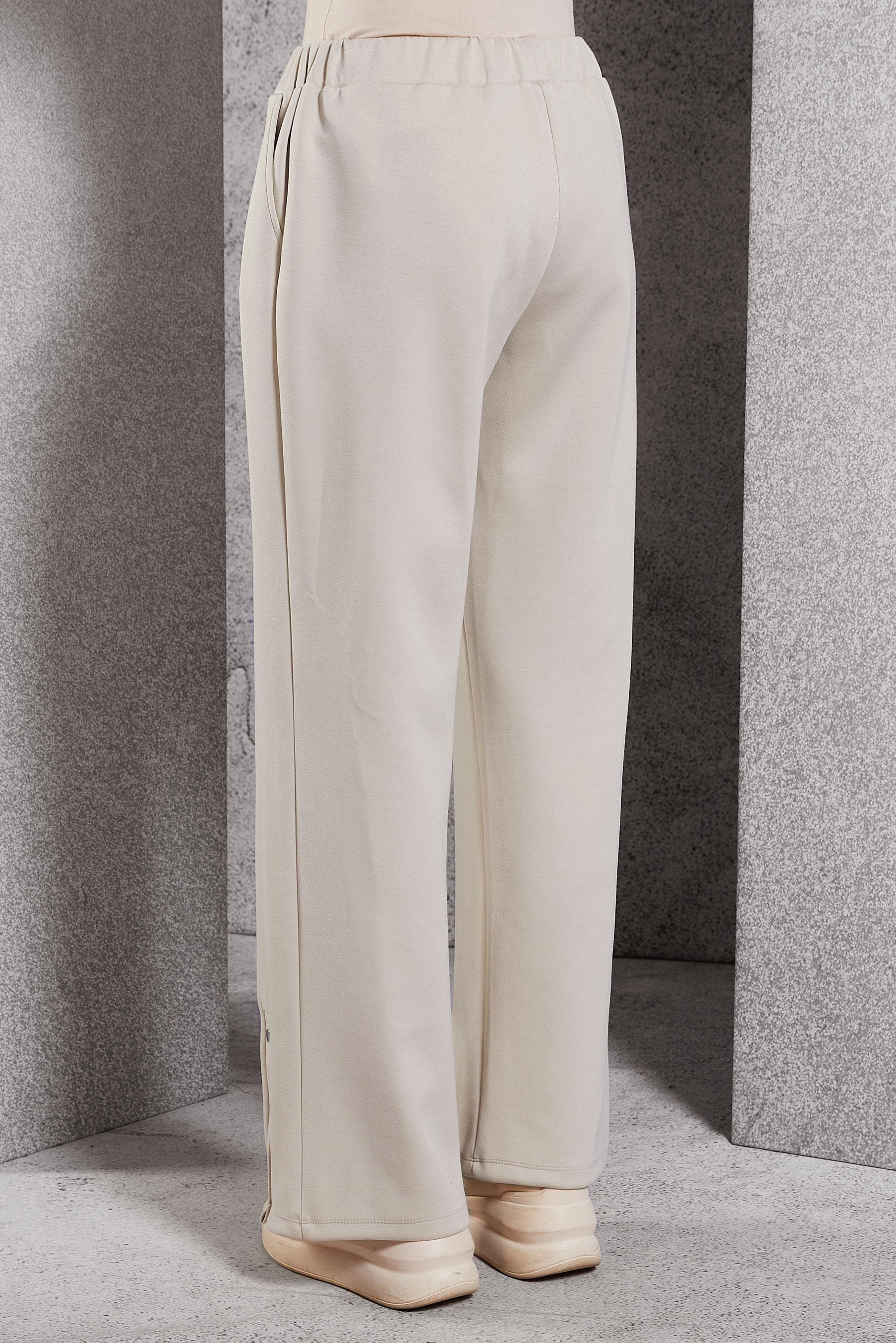 Vêtements hijab ÉCRUE PANTALON À JAMBES LARGES 70802