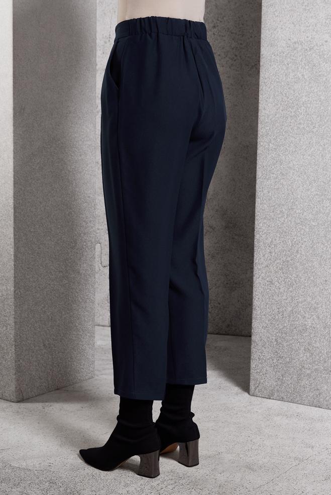 Hijab clothing NAVY BLUE CARROT CUT PANTS 70804 - ALVİNA