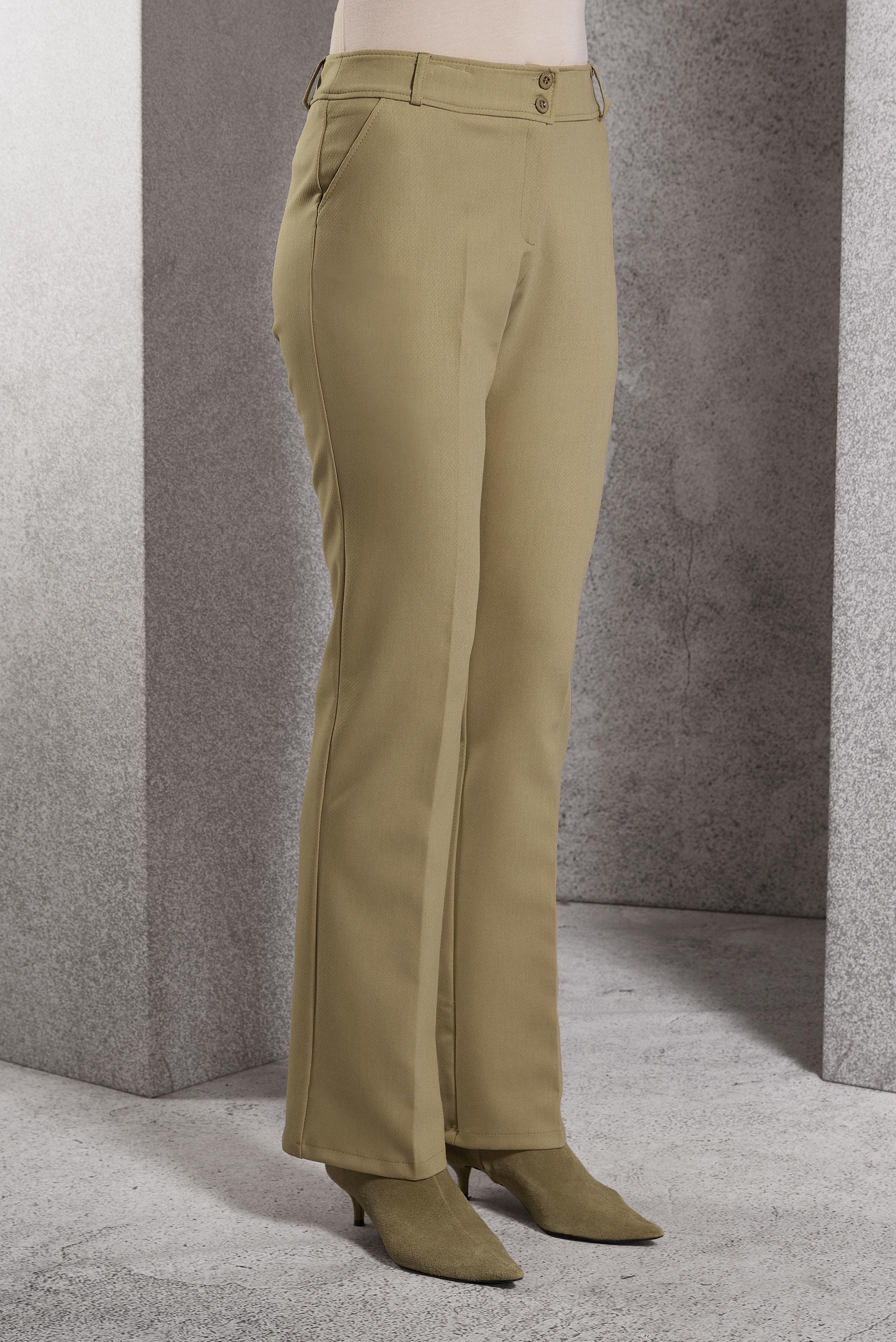 Vêtements hijab BRUN PANTALON ÉVASÉ 70805