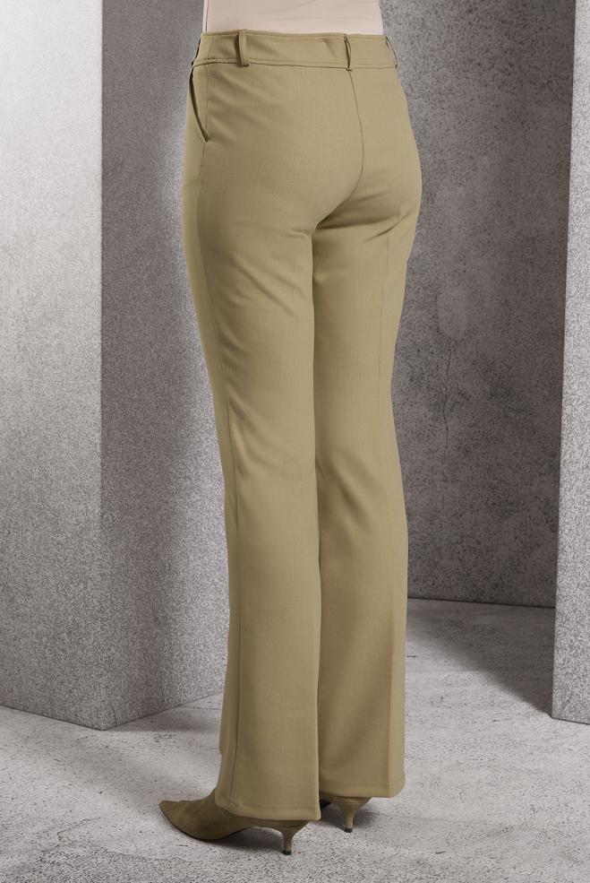 Vêtements hijab BRUN PANTALON ÉVASÉ 70805 - ALVİNA