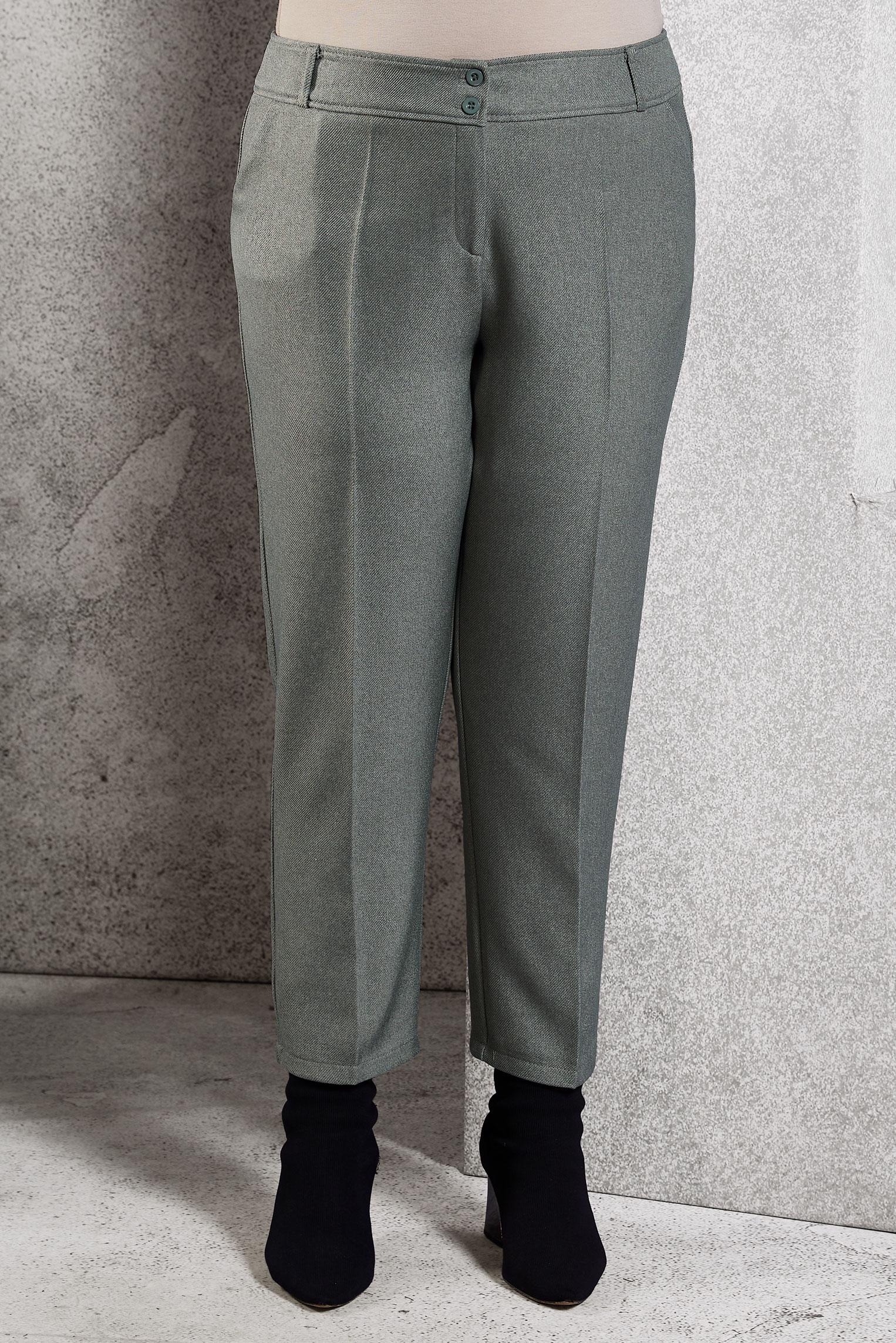 Vêtements hijab GRIS PANTALON À JAMBE SKINNY 70806