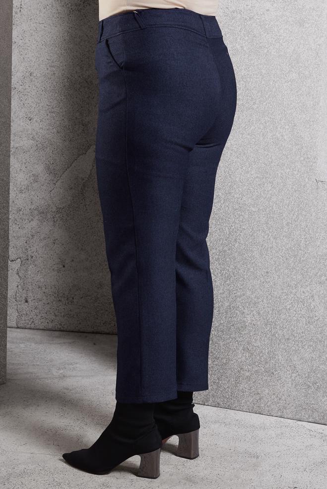 Vêtements hijab BLEU MARINE PANTALON À JAMBE SKINNY 70806 - ALVİNA