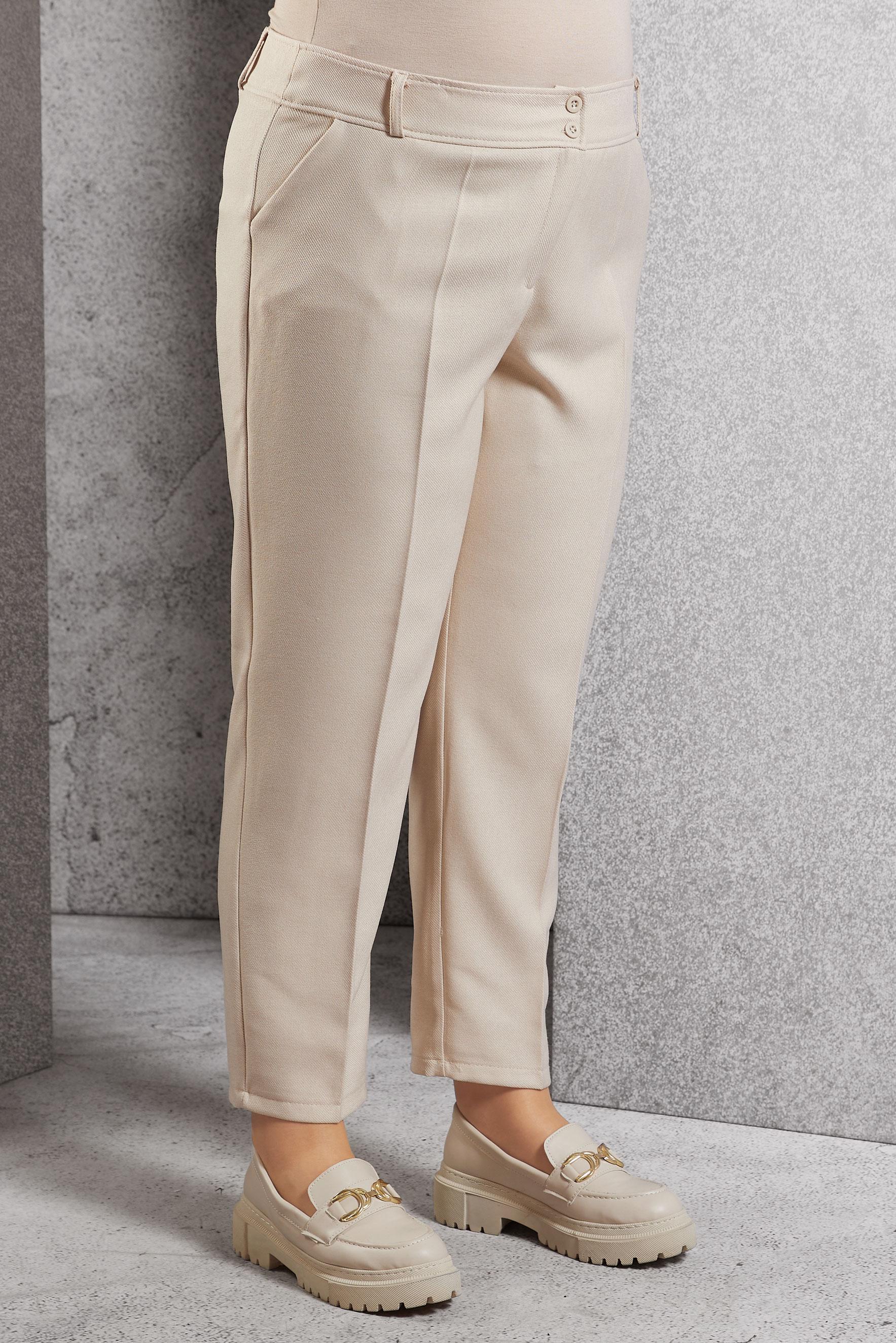 Vêtements hijab ÉCRUE PANTALON À JAMBE SKINNY 70806