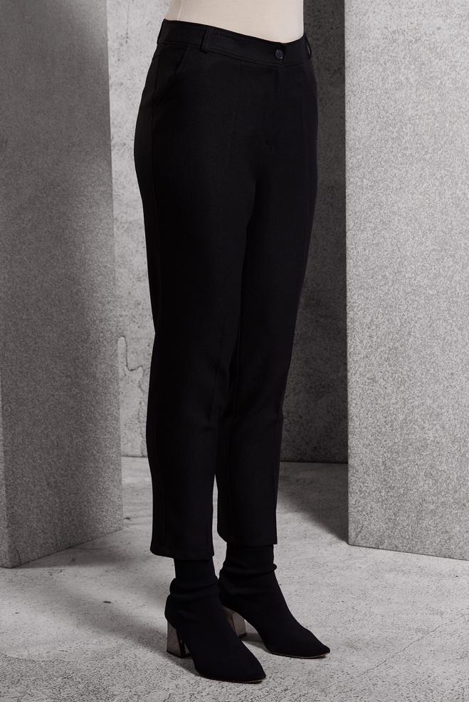 Hijab clothing BLACK SKINNY LEG PANTS 70807 - ALVİNA