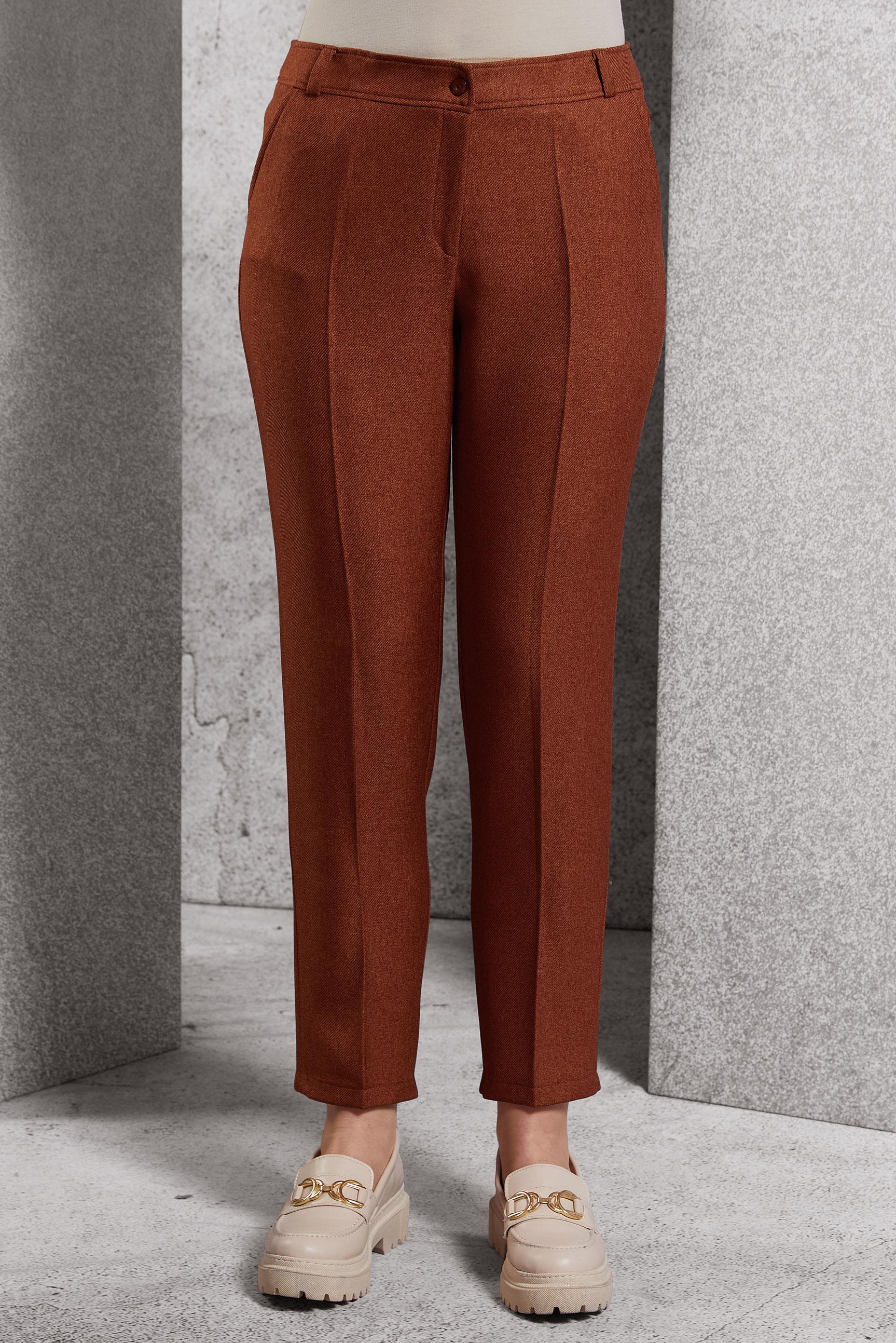 Hijab clothing ORANGE SKINNY LEG PANTS 70807