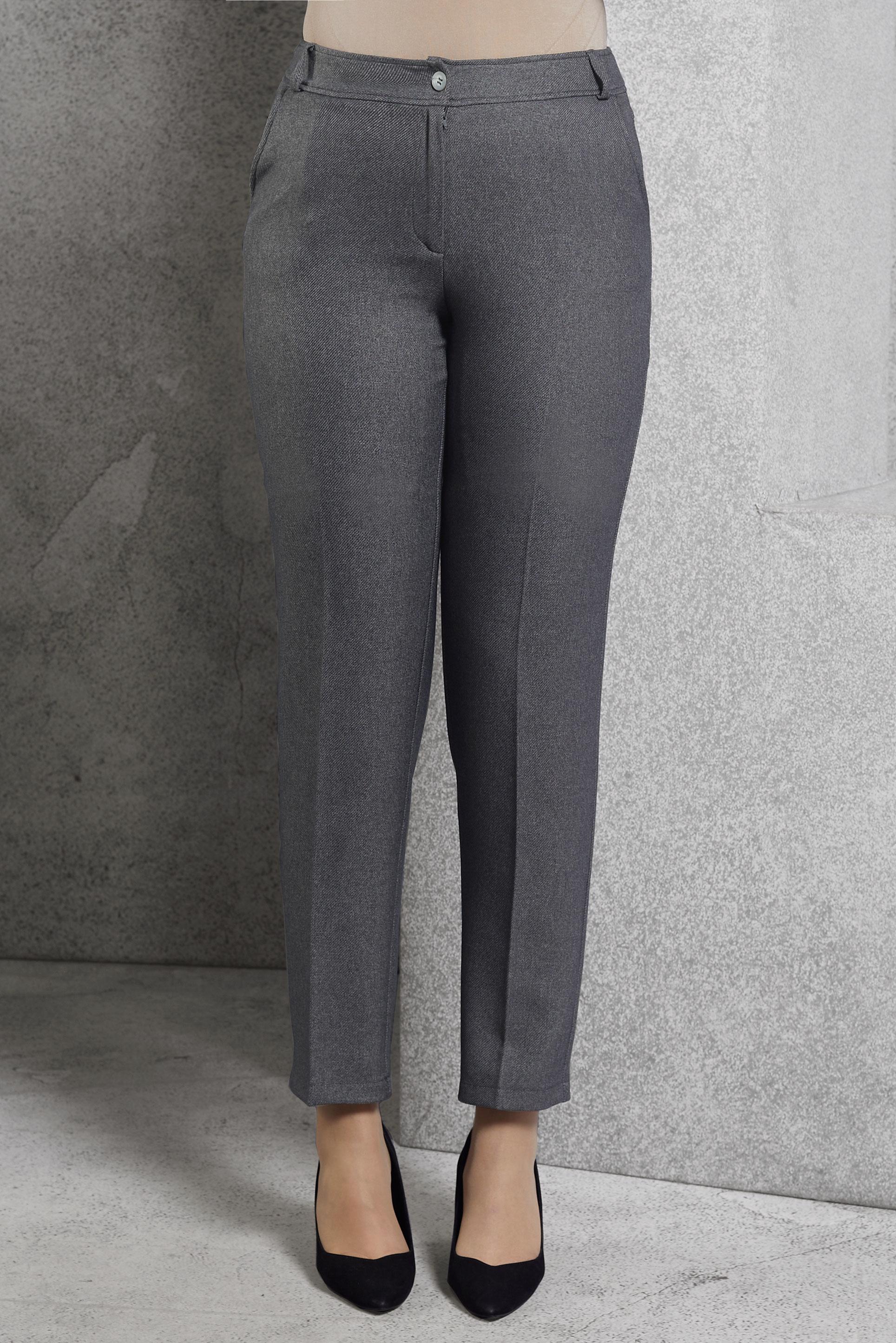 Vêtements hijab GRIS PANTALON À JAMBE SKINNY 70807