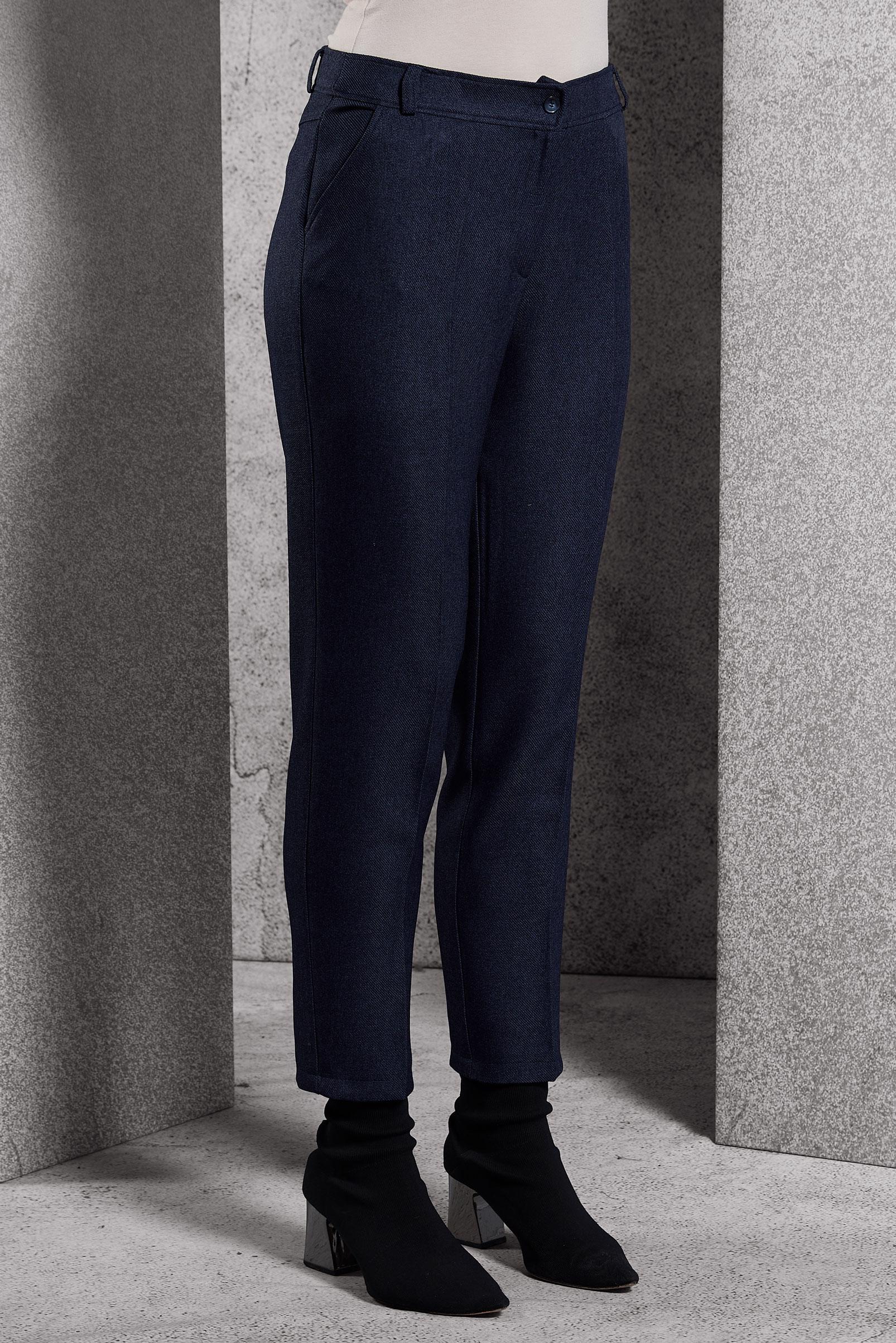 Tesettür giyim LACİVERT DAR PAÇA PANTOLON 70807