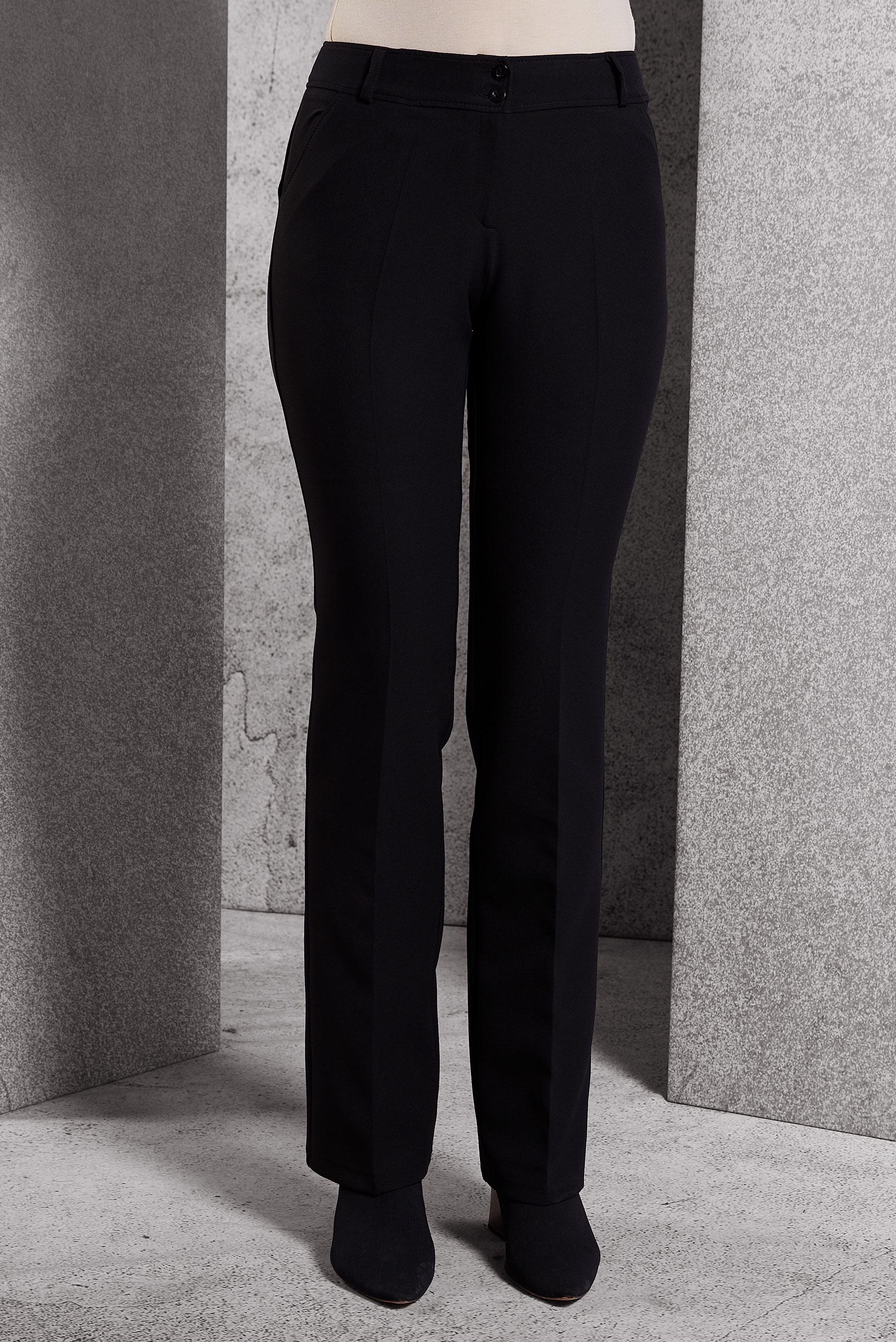 Tesettür giyim SİYAH İSPANYOL PAÇA PANTOLON 70808