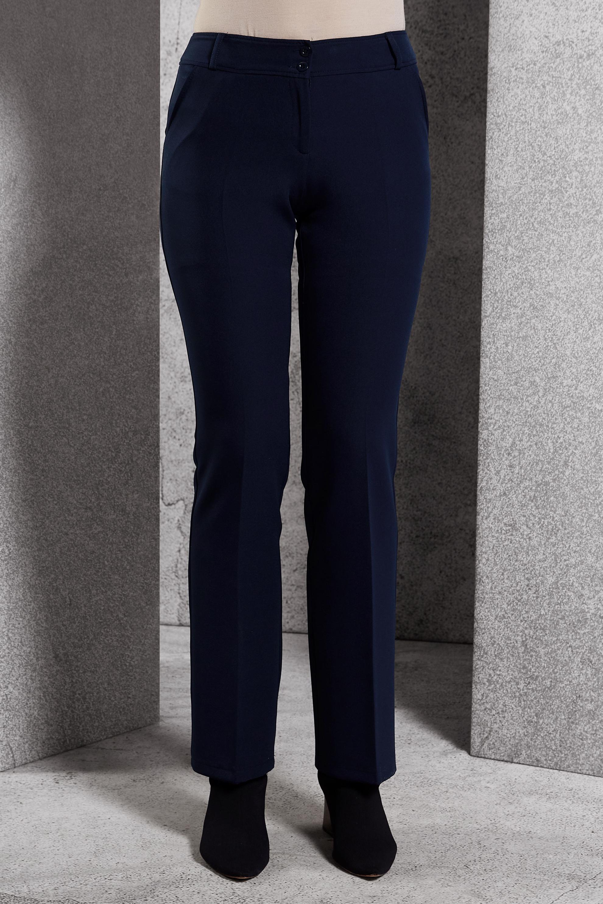 Tesettür giyim LACİVERT İSPANYOL PAÇA PANTOLON 70808