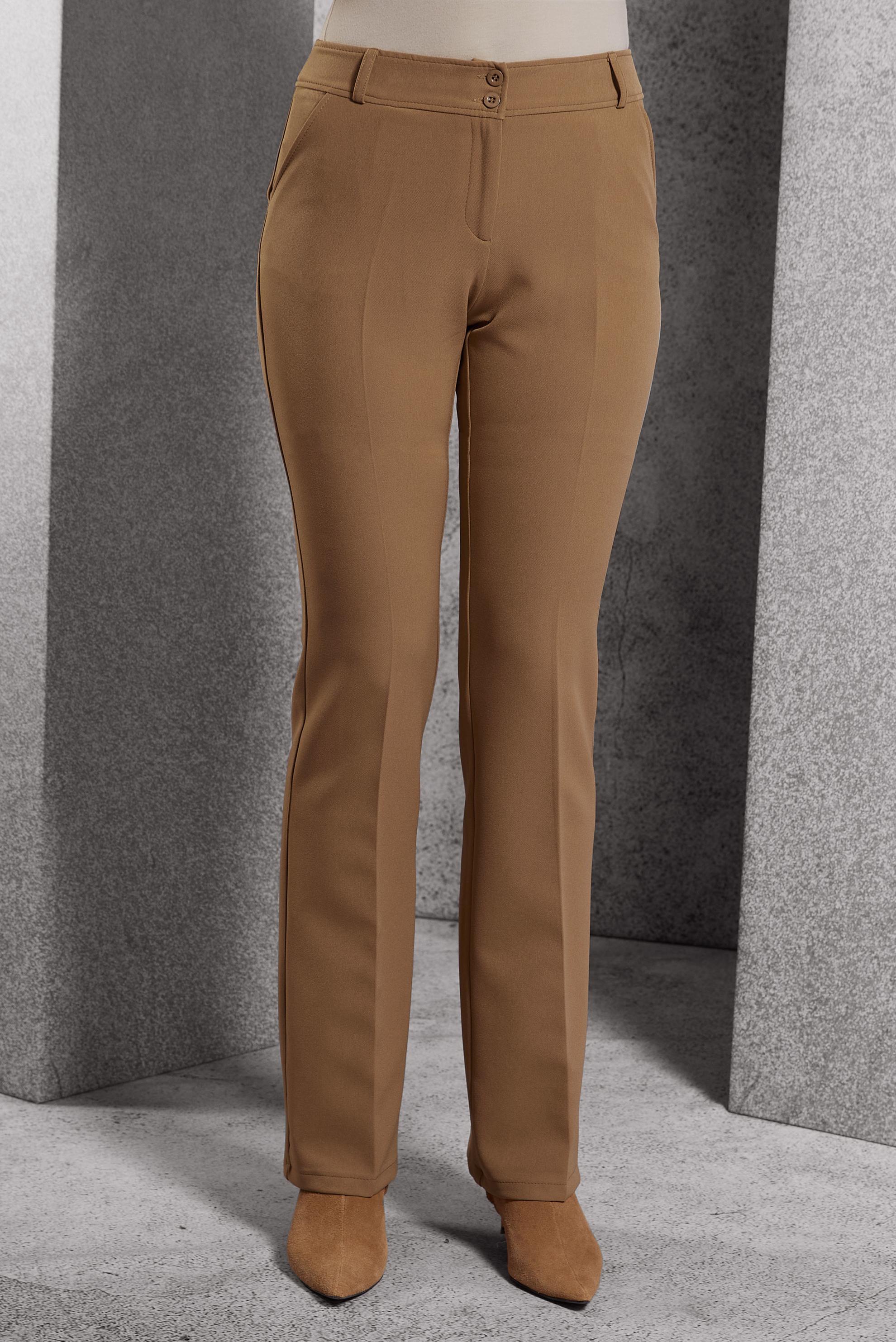 Vêtements hijab BRUN PANTALON ÉVASÉ 70808