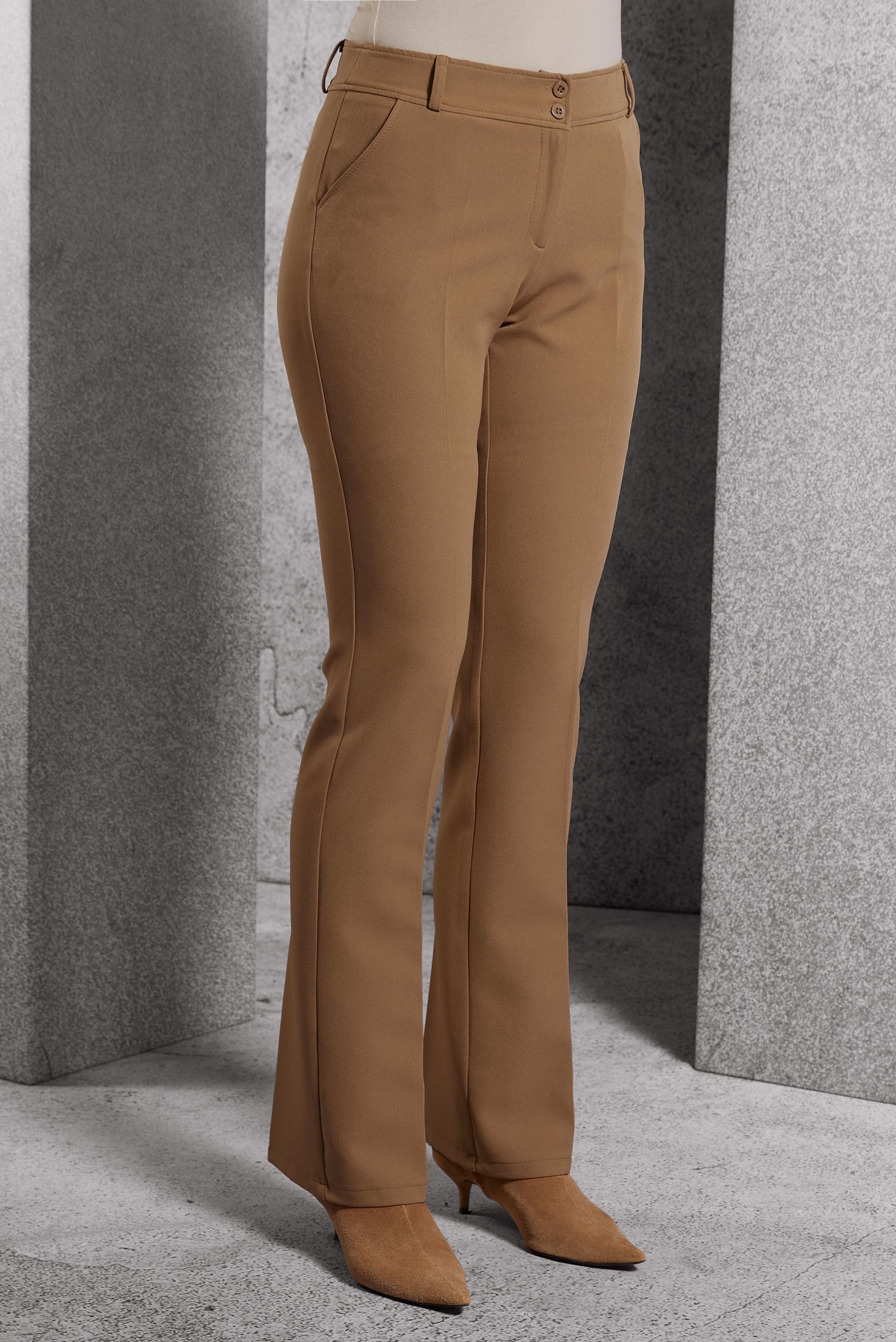 Vêtements hijab BRUN PANTALON ÉVASÉ 70808