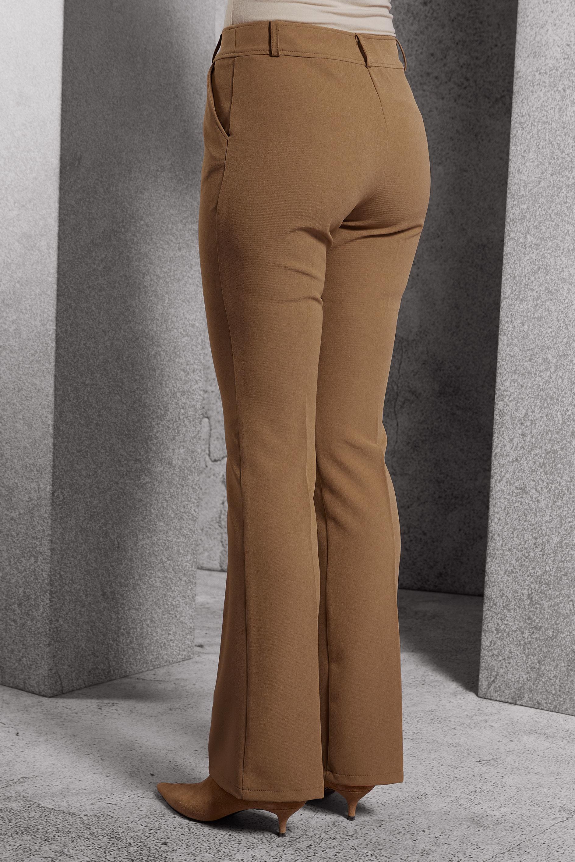 Vêtements hijab BRUN PANTALON ÉVASÉ 70808