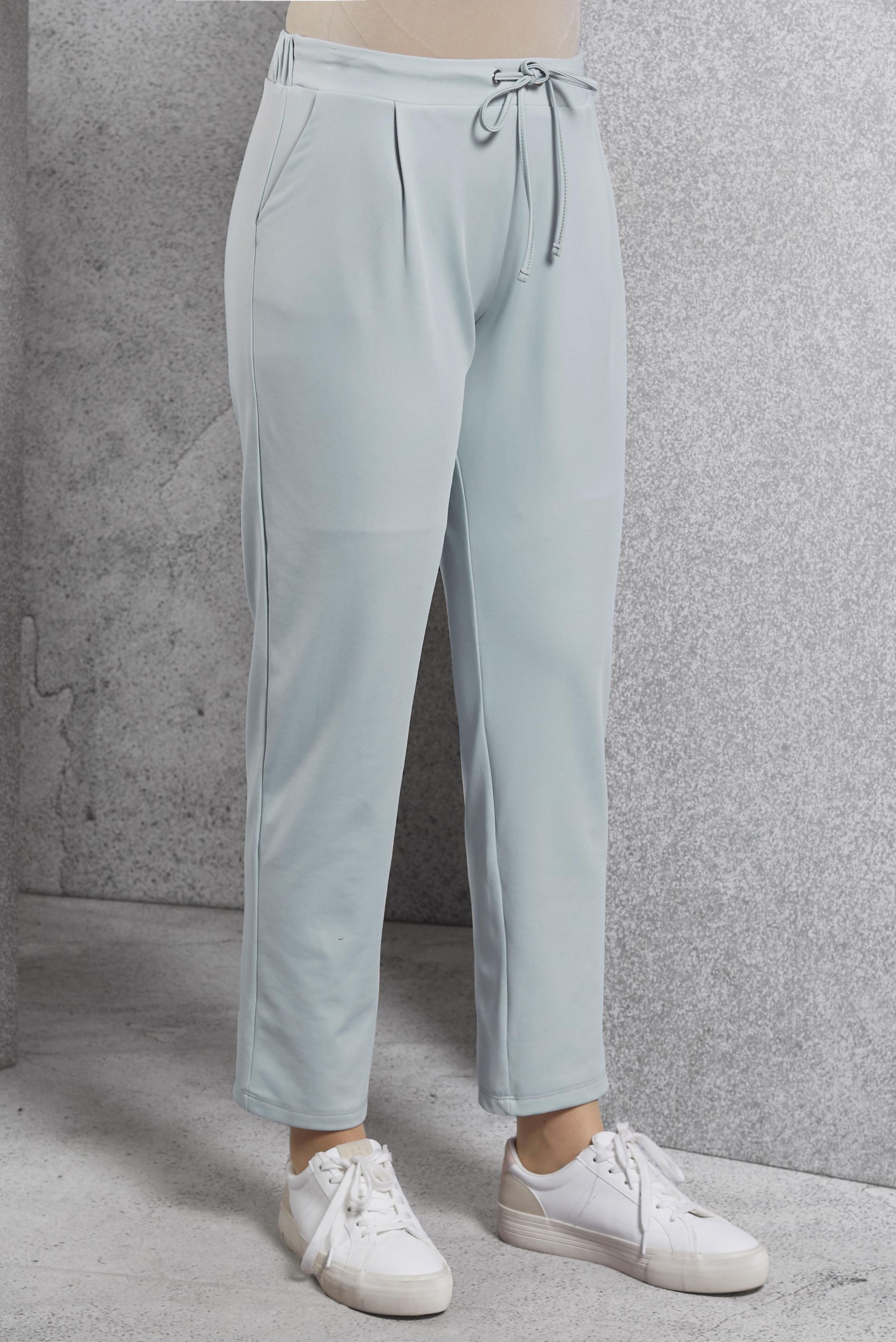 Vêtements hijab ARGENT PANTALON À TAILLE ÉLASTIQUE 70809