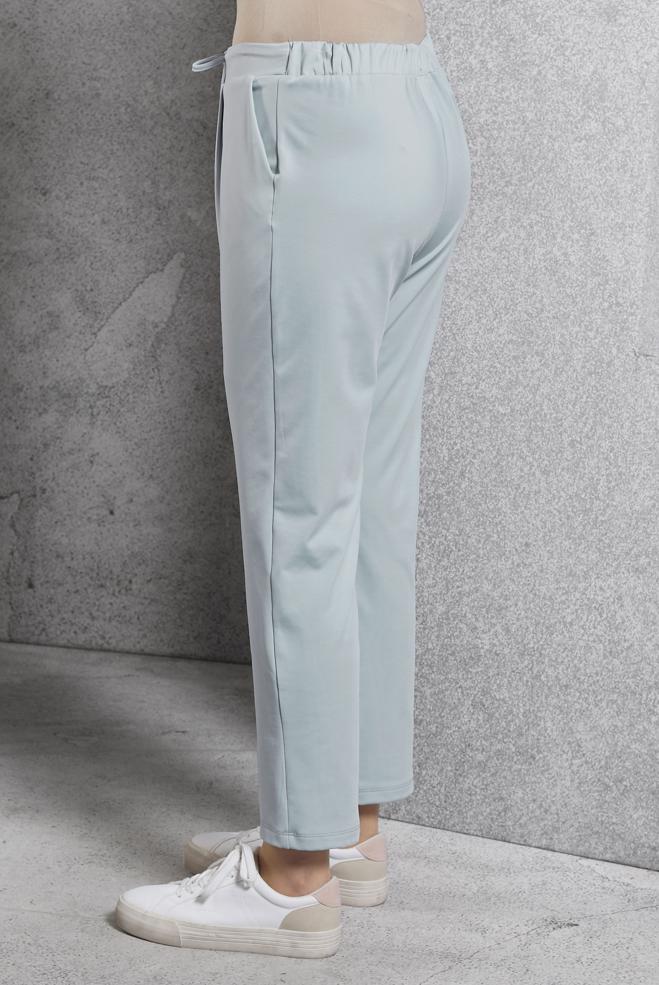 Vêtements hijab ARGENT PANTALON À TAILLE ÉLASTIQUE 70809 - ALVİNA