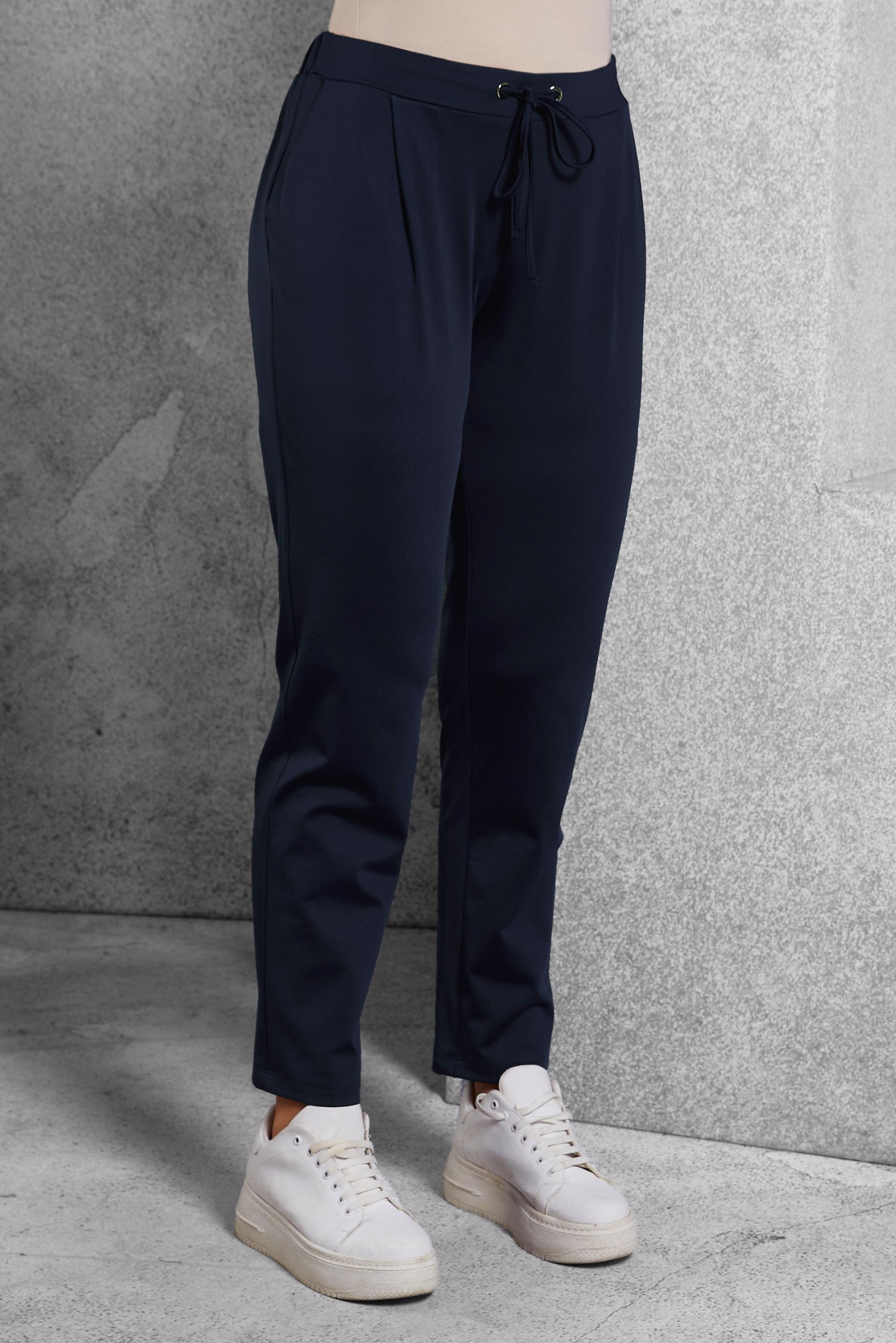 Vêtements hijab BLEU MARINE PANTALON À TAILLE ÉLASTIQUE 70809