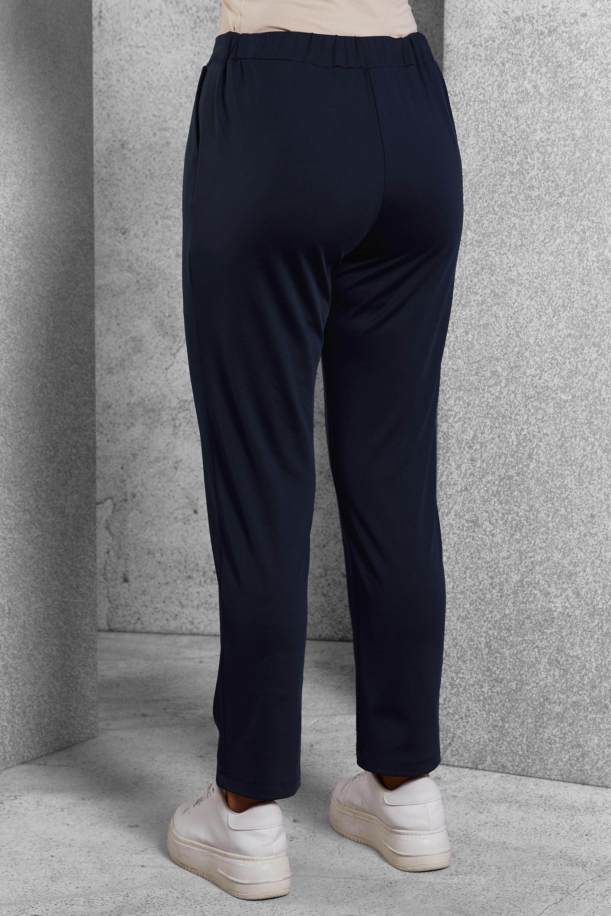 Vêtements hijab BLEU MARINE PANTALON À TAILLE ÉLASTIQUE 70809