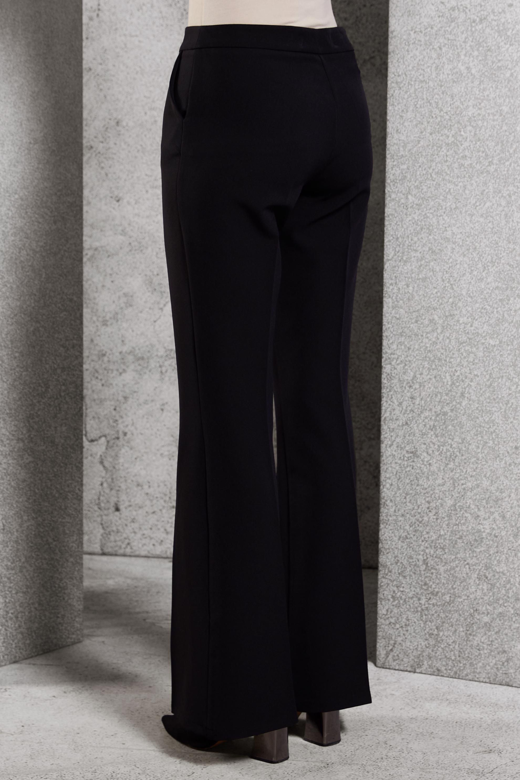 Tesettür giyim SİYAH İSPANYOL PAÇA PANTOLON 70810