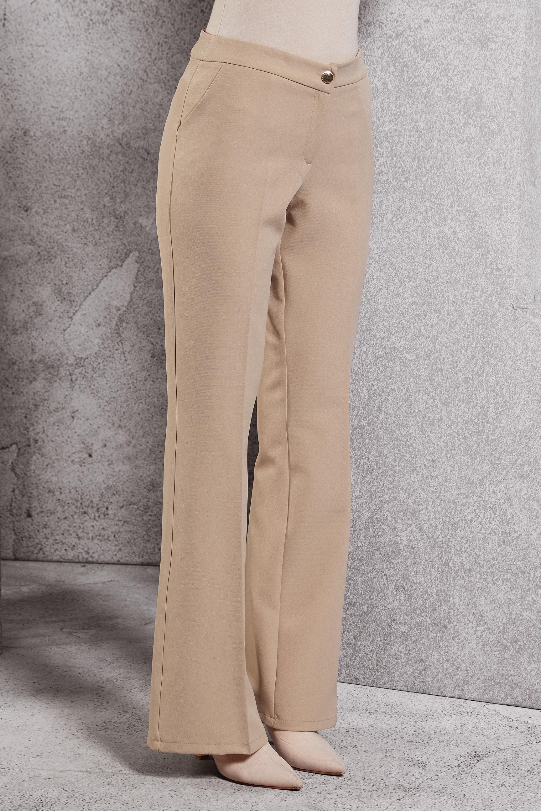 Hijab clothing BEIGE FLARED PANTS 70810