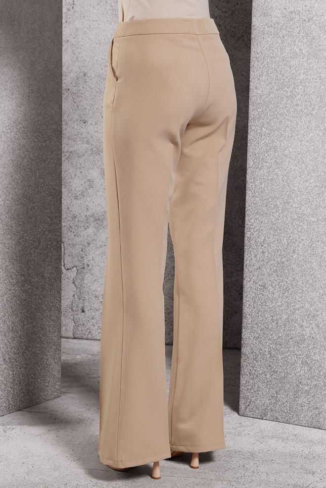 Vêtements hijab BEIGE PANTALON ÉVASÉ 70810 - ALVİNA