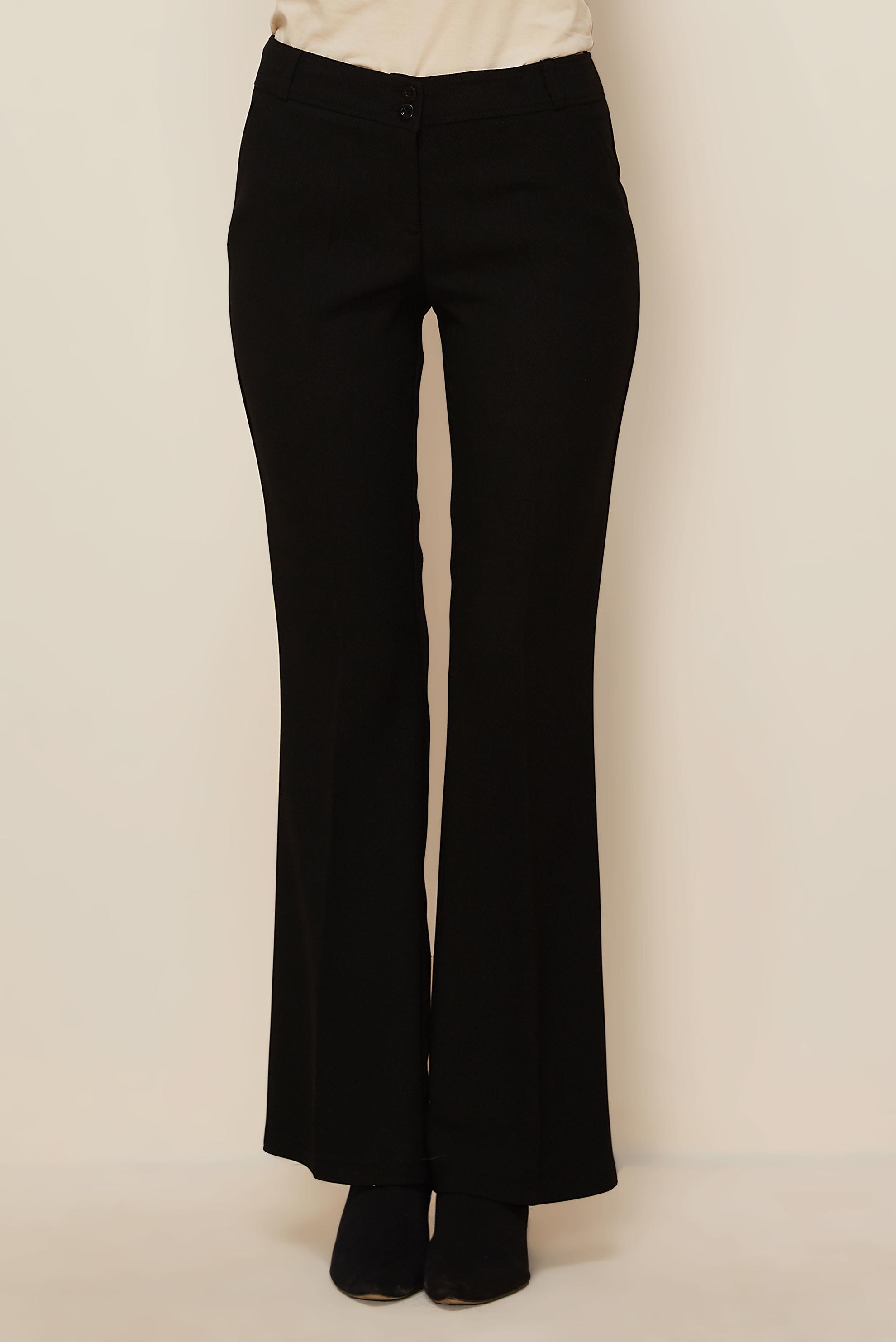 Hijab clothing BLACK FLARED PANTS 70812