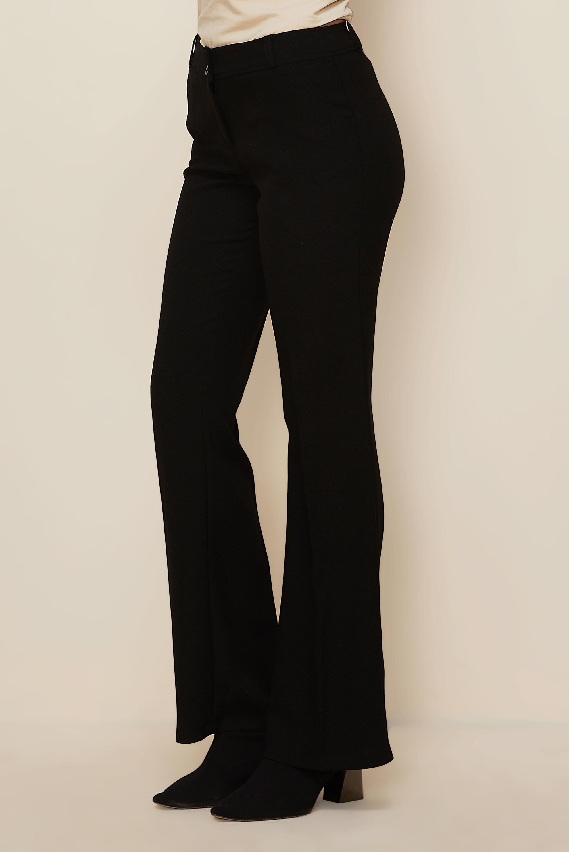 Hijab clothing BLACK FLARED PANTS 70812