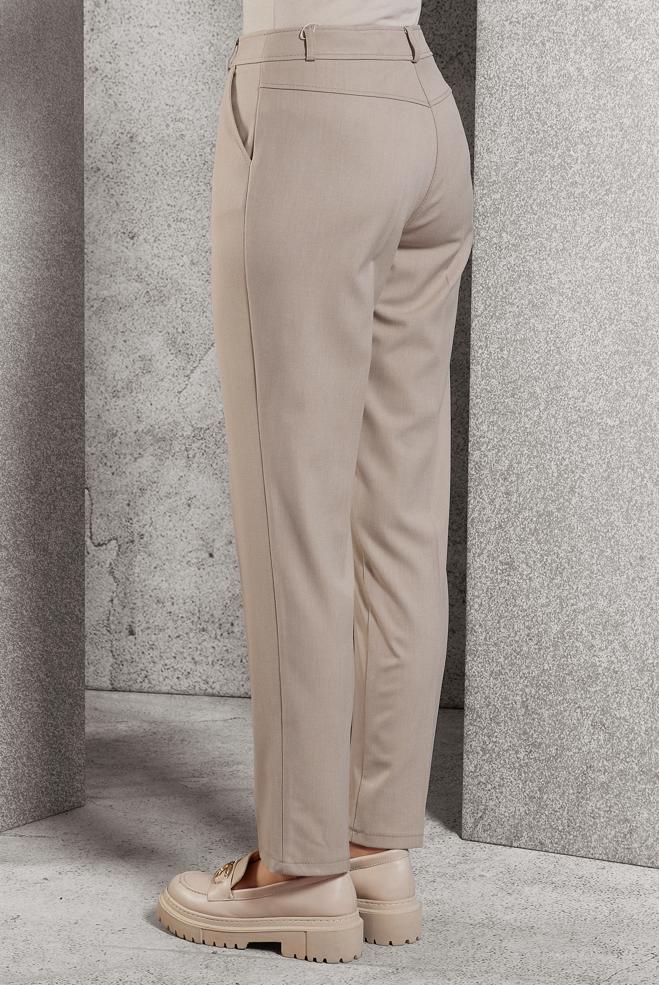 Vêtements hijab BEIGE PANTALON COUPE DROITE 70813-1 - ALVİNA