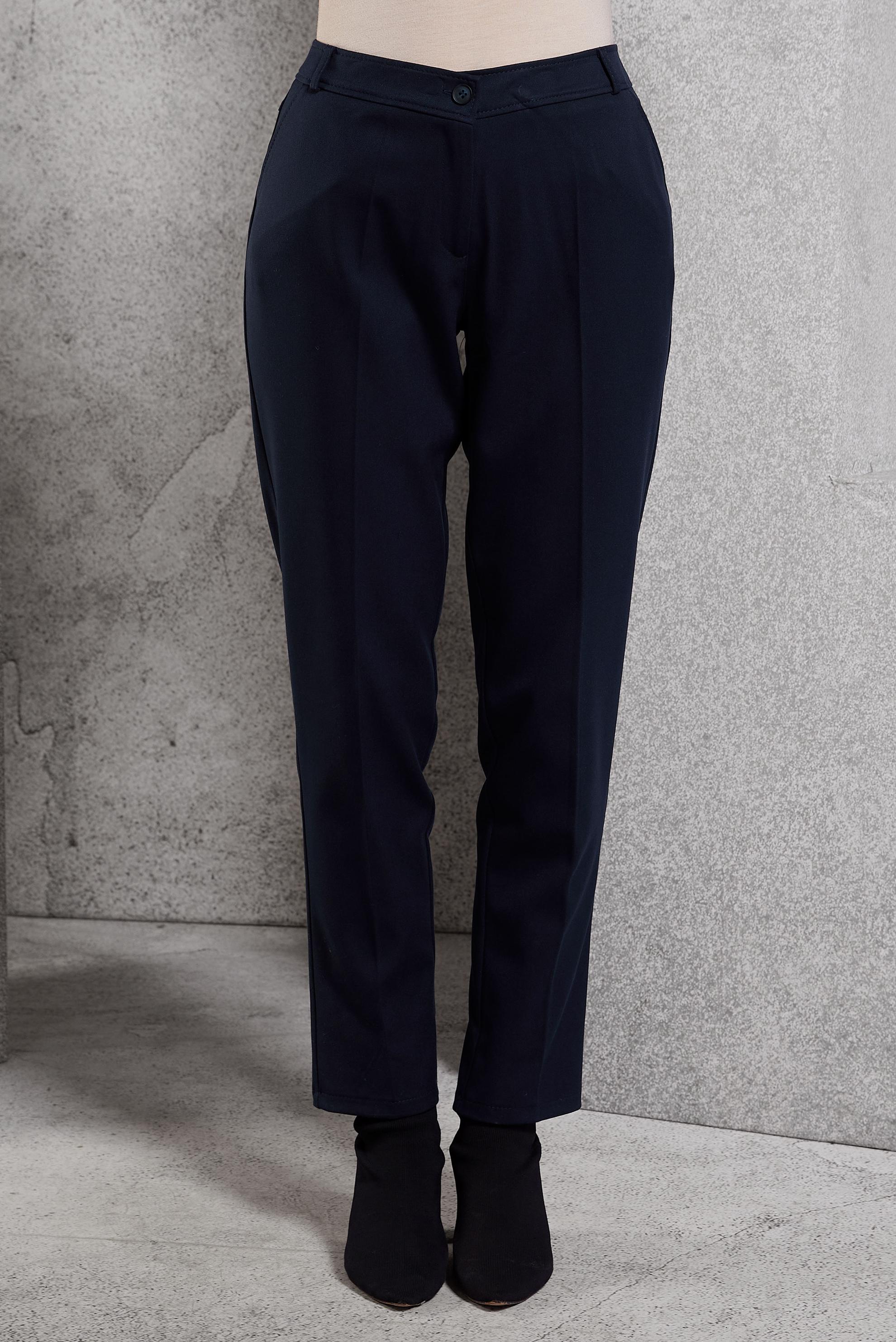 Hijab clothing NAVY BLUE STRAIGHT CUT PANTS 70813-1