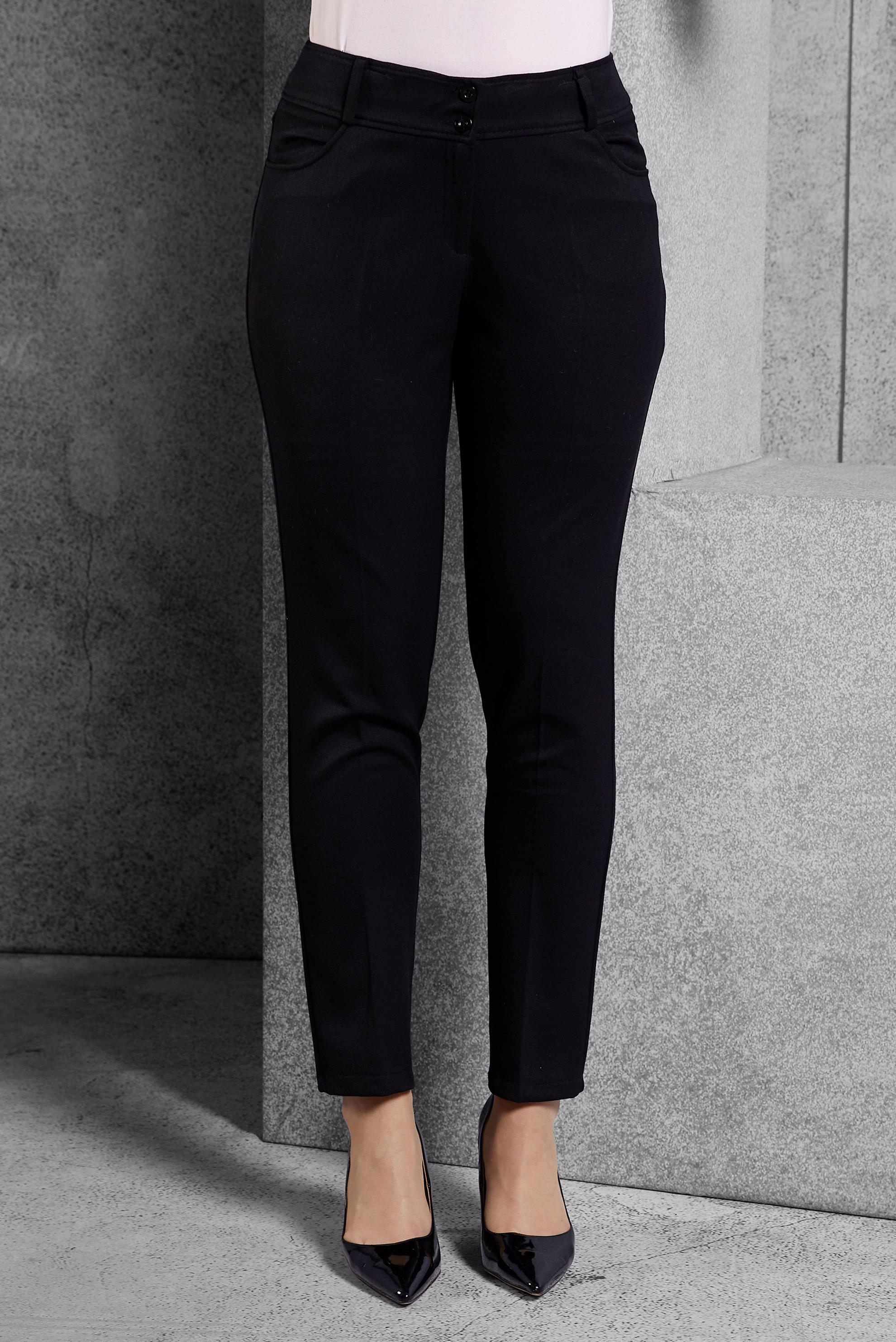 Vêtements hijab NOIR PANTALON À JAMBE SKINNY 70814