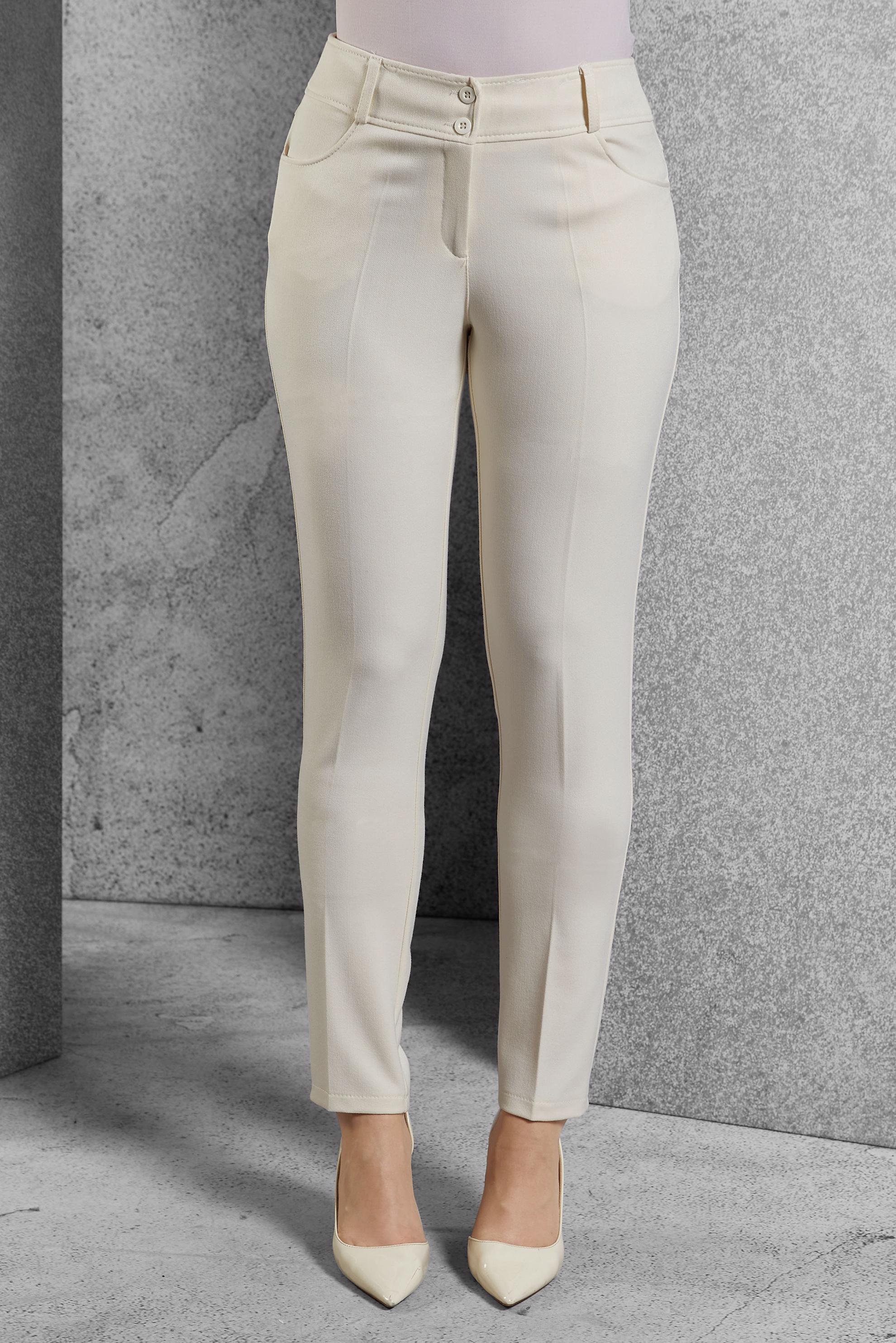 Vêtements hijab ÉCRUE PANTALON À JAMBE SKINNY 70814